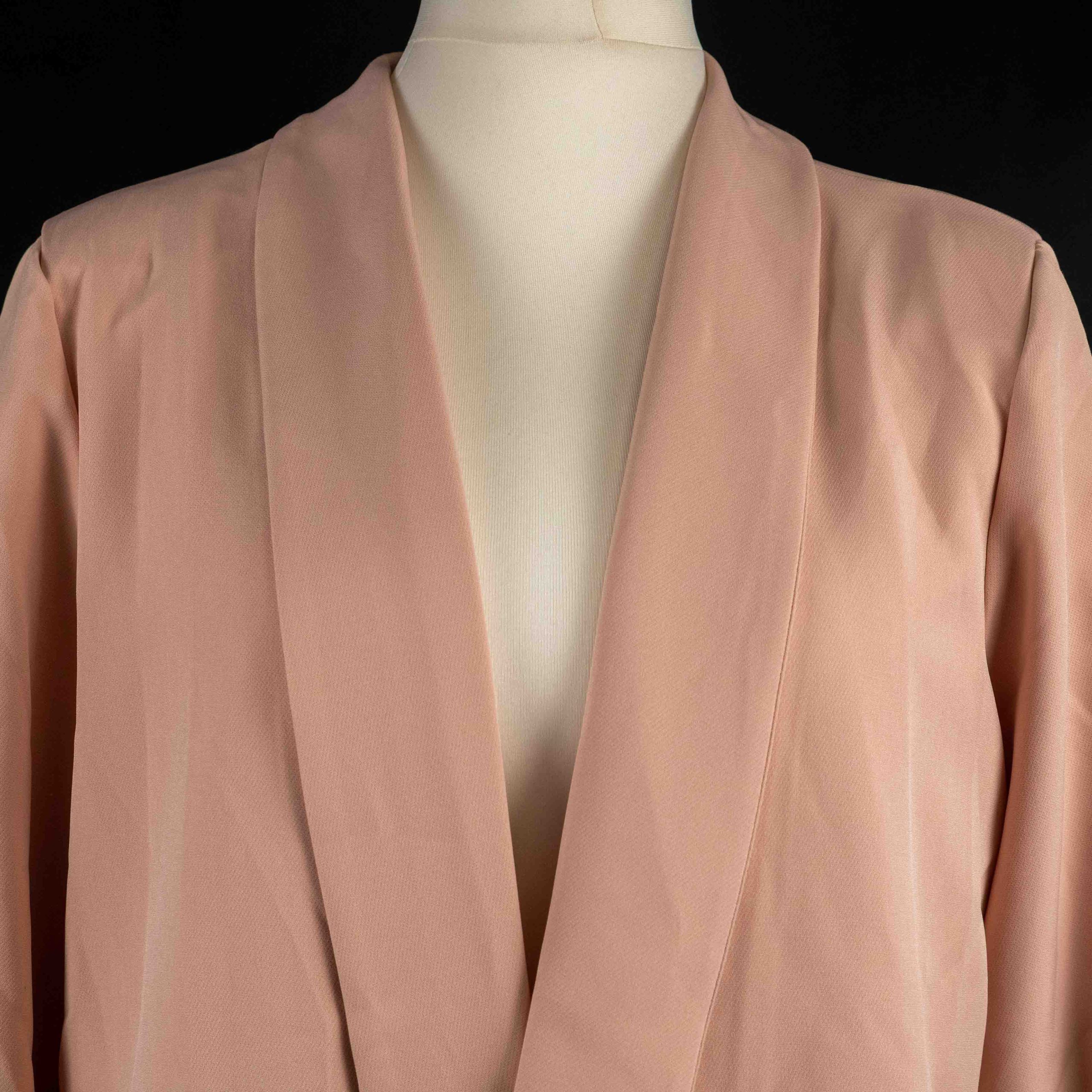 BooHoo Pink Blazer 18 Cuffed Sleeves Pre-Owned image 2