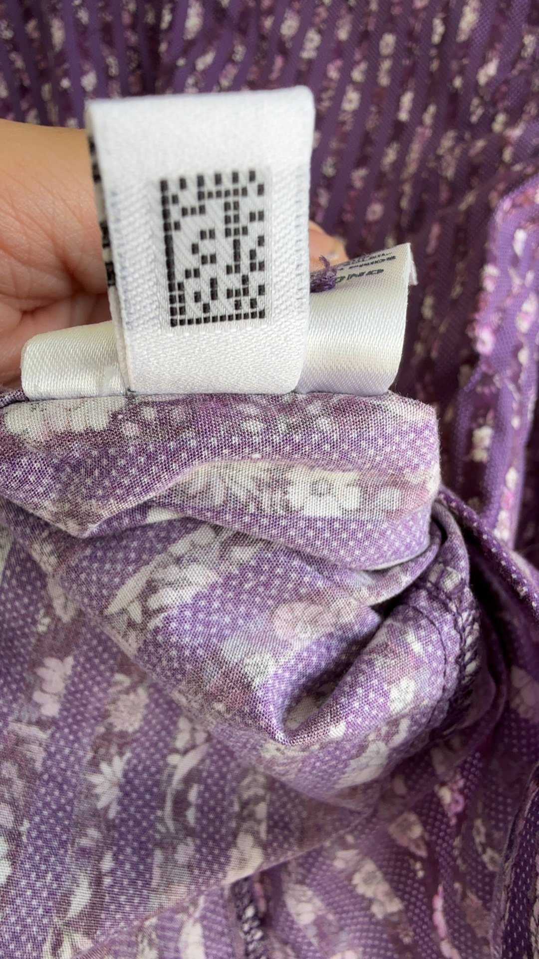 Ted Baker Purple Floral Pattern Shirt UK 17 Button Up Long Sleeve image 7