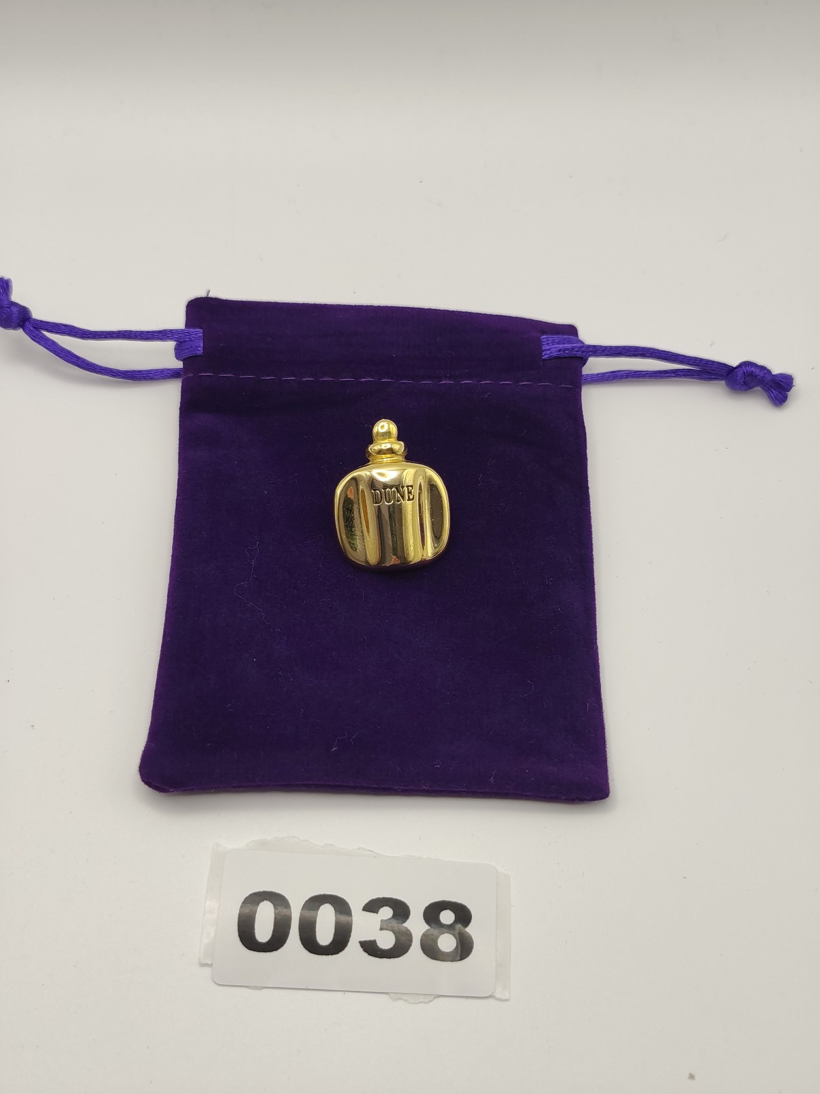 Christian Dior Gold Tone Pin Brooch Embellishment Other