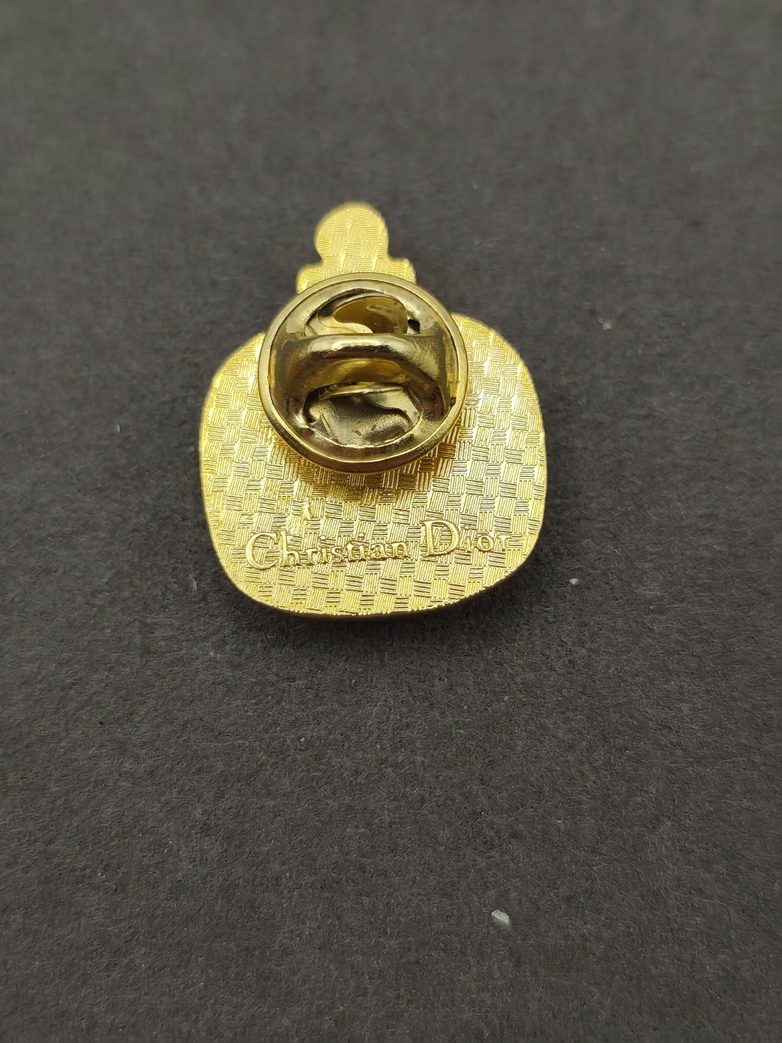 Christian Dior Gold Tone Pin Brooch Embellishment Other image 3