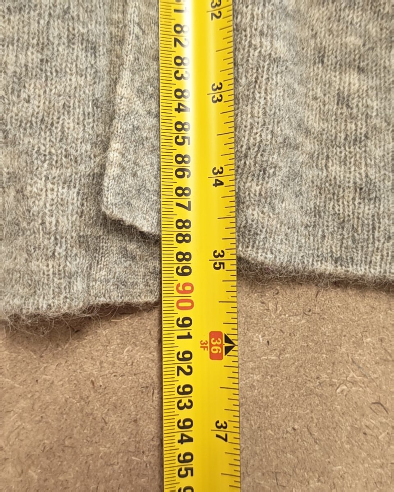 H&M Grey Mohair Blend Cardigan XS image 5