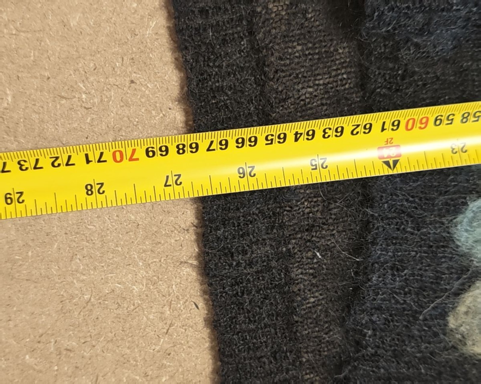 Worth Black Floral Knit Jumper Medium Mohair Nylon image 5