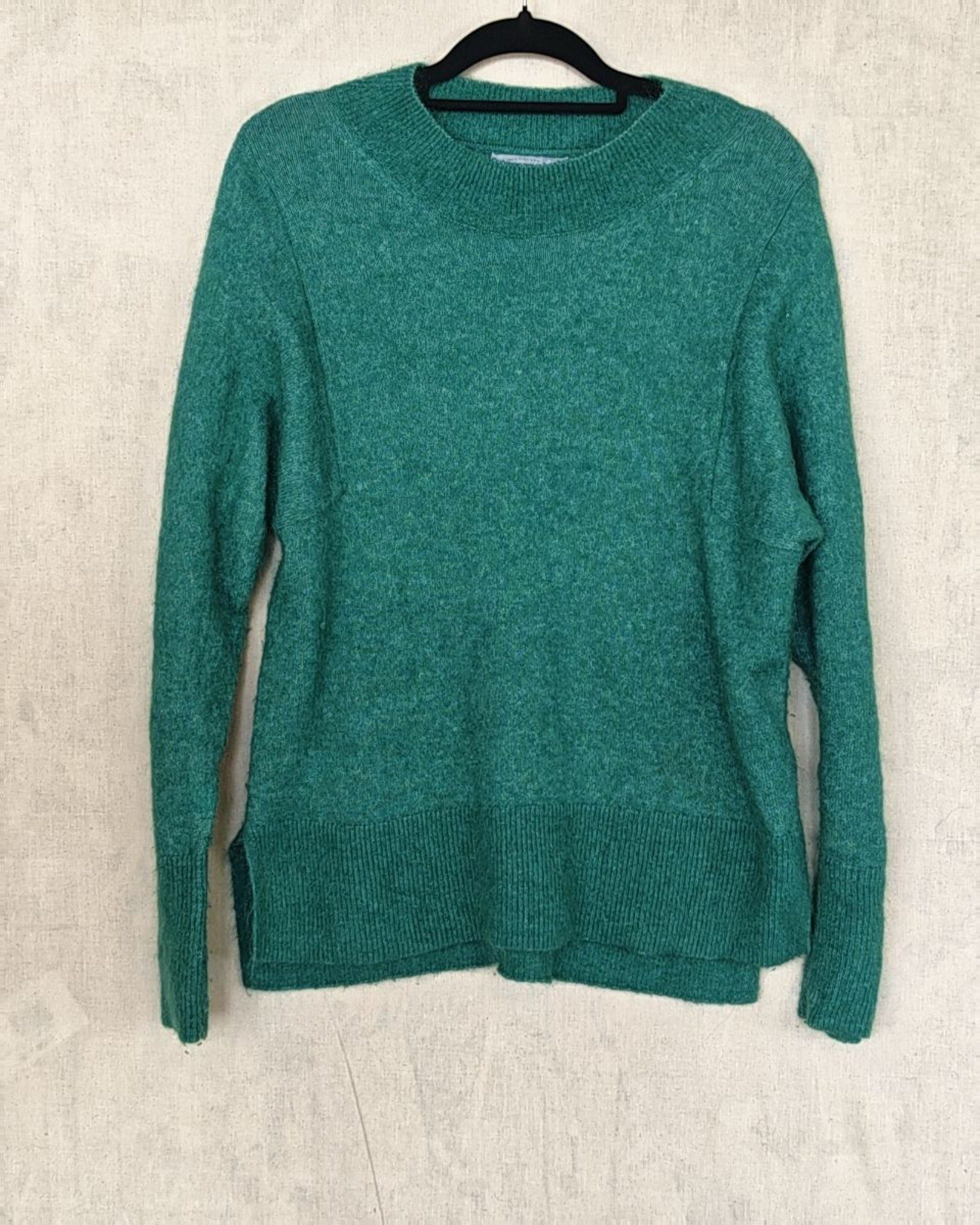Witchery Green Wool/Mohair Blend Jumper Medium Soft Knit