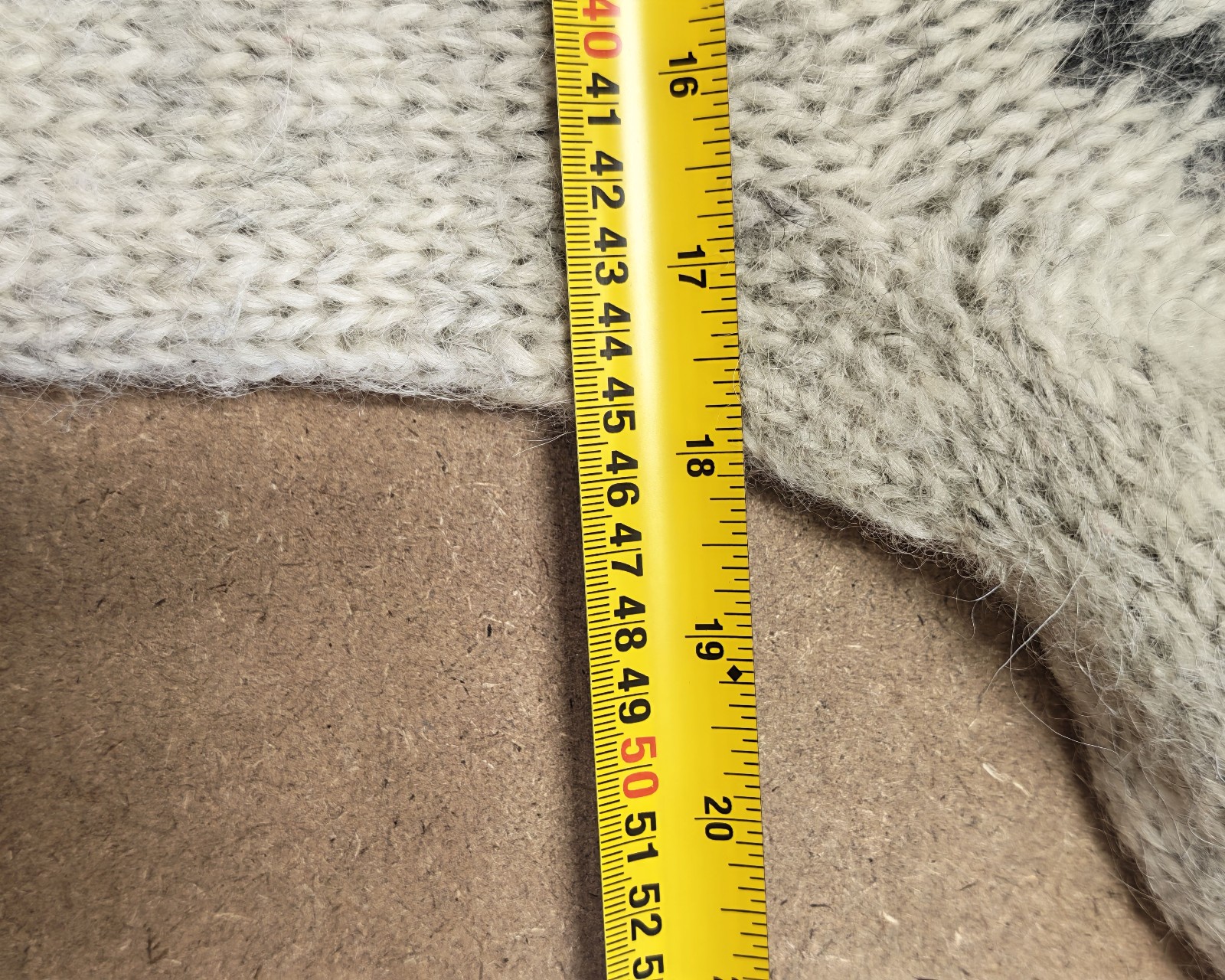 Tilda Tors Grey & Black Wool Zip Cardigan Small image 5