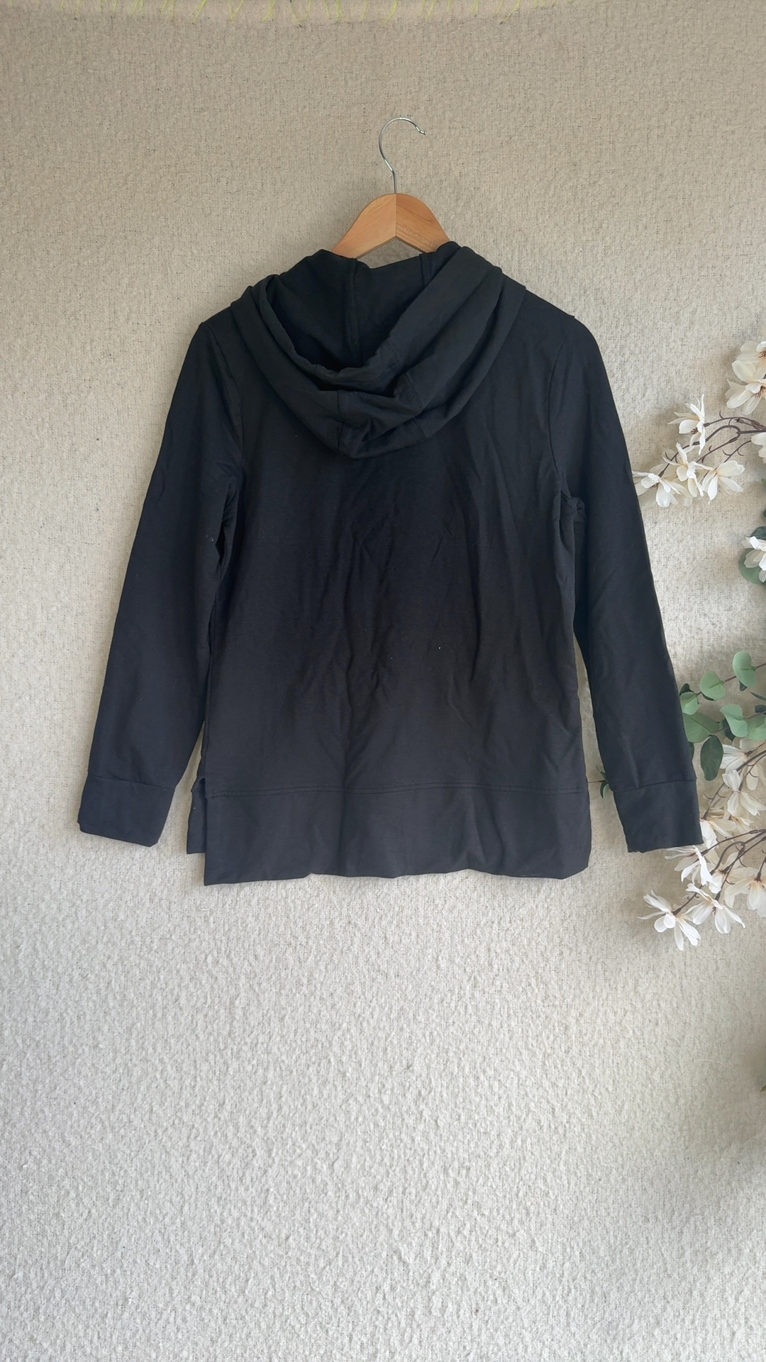 MP Black Hoodie Women Small 48% Cotton 46% Modal 6% Elastane Casual Wear image 4