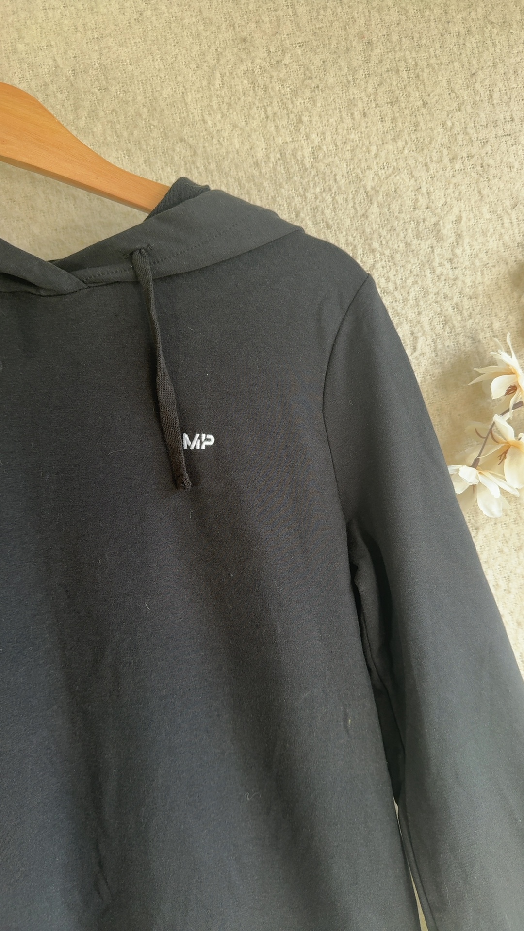 MP Black Hoodie Women Small 48% Cotton 46% Modal 6% Elastane Casual Wear image 2