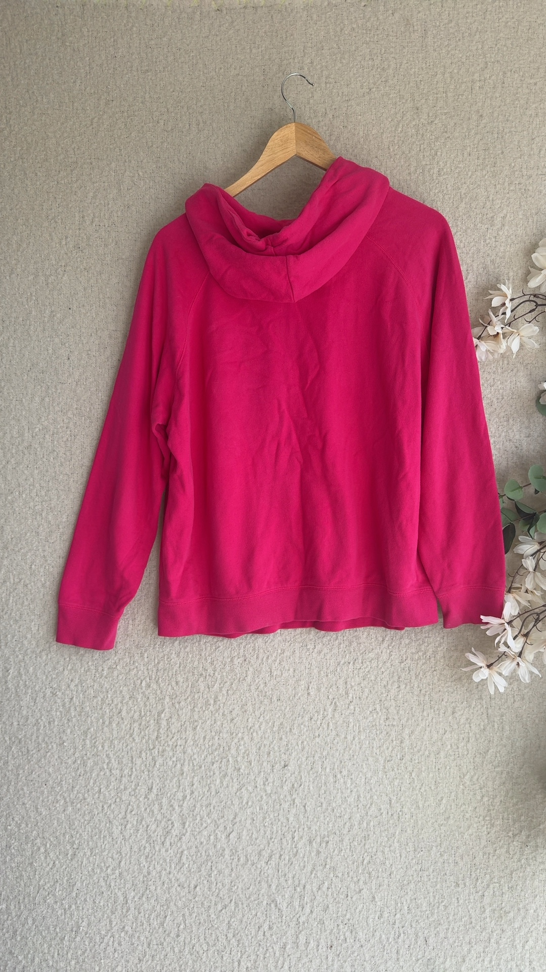 Pineapple Pink Dance Hoodie Womens Casual Streetwear UK Medium image 4