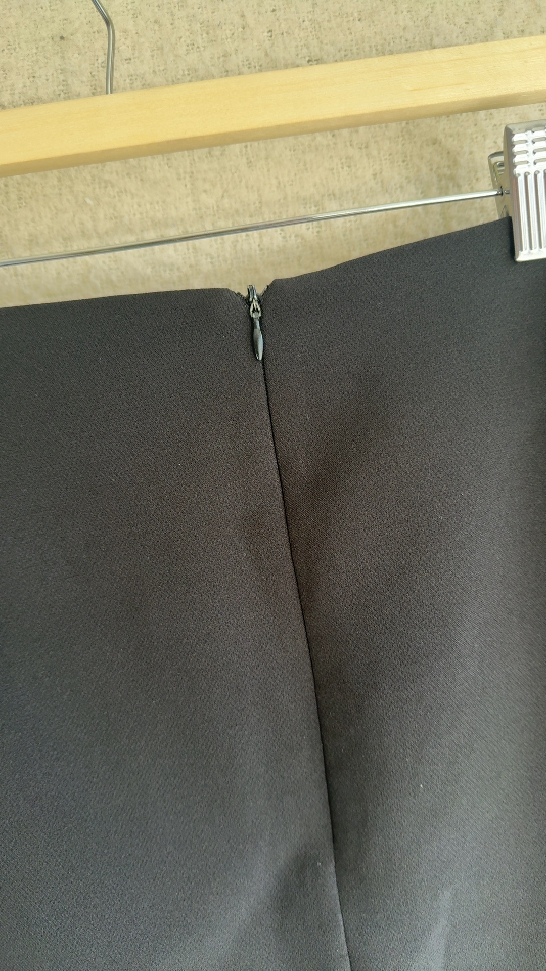 New Look Black Skirt UK 18 Classic Zipped Elegant Office Wear image 5