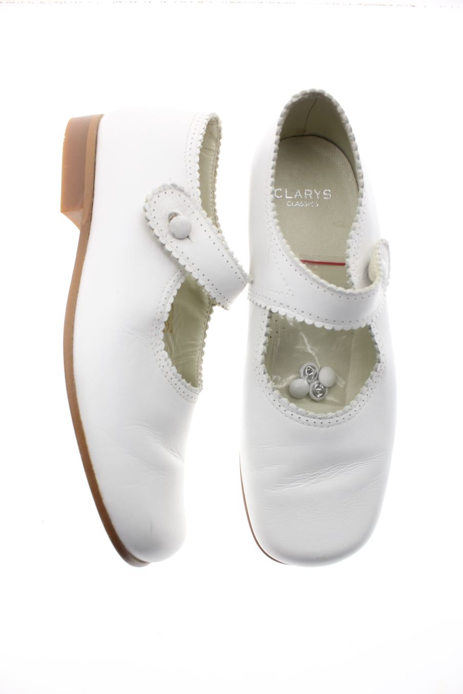Zapatos Clarys – talla 34, con pequeño defecto