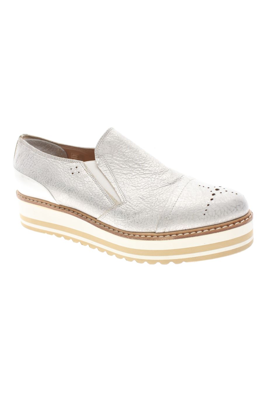 Zapatos de plataforma Zinda – Gris, talla 37