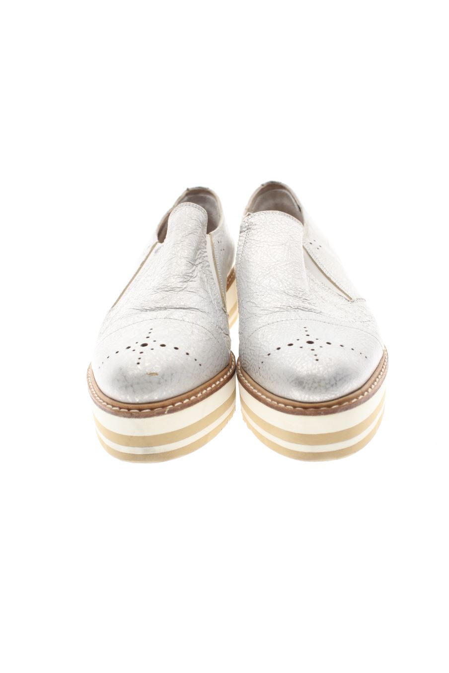 Zapatos de plataforma Zinda – Gris, talla 37 image 2