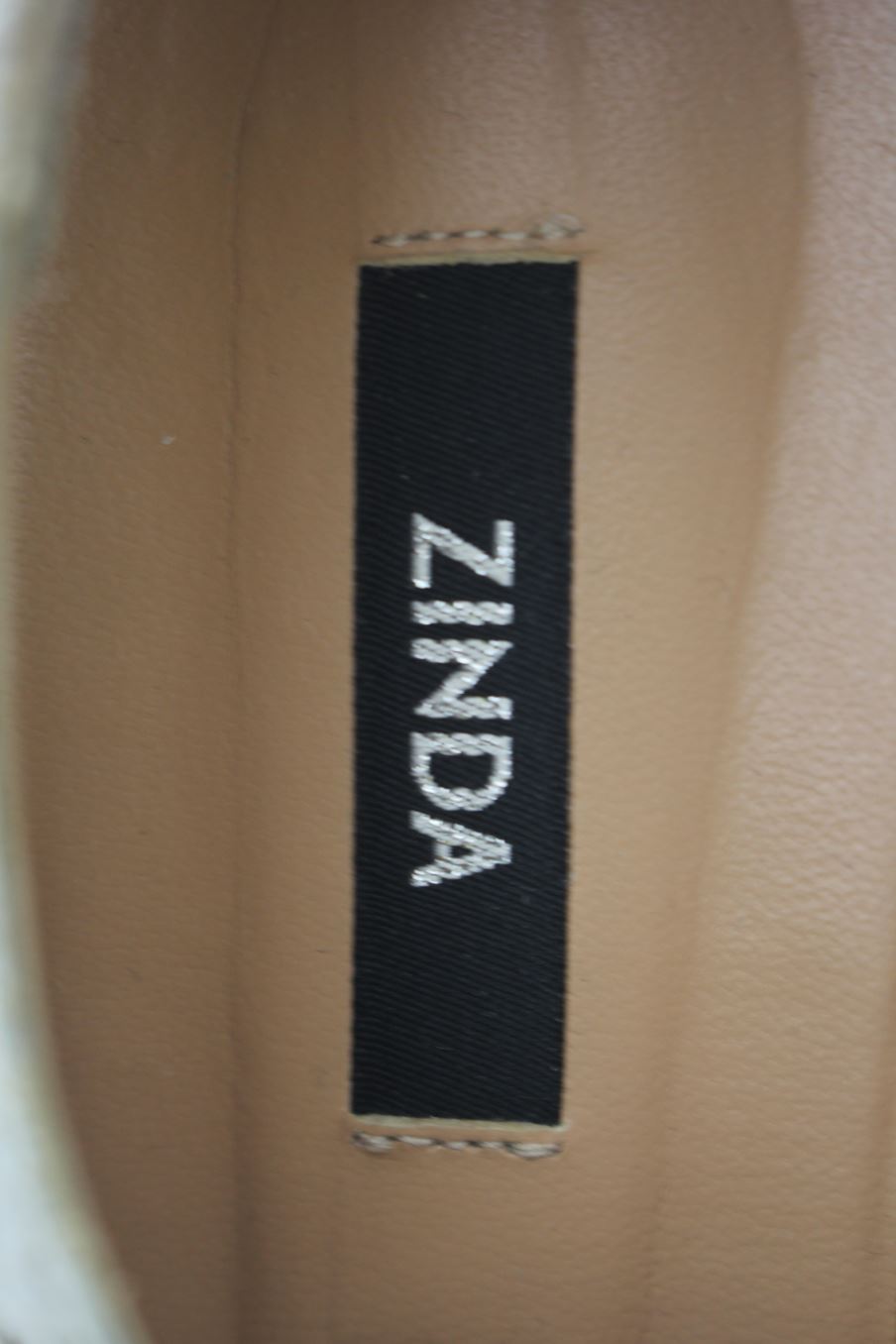 Zapatos de plataforma Zinda – Gris, talla 37 image 5