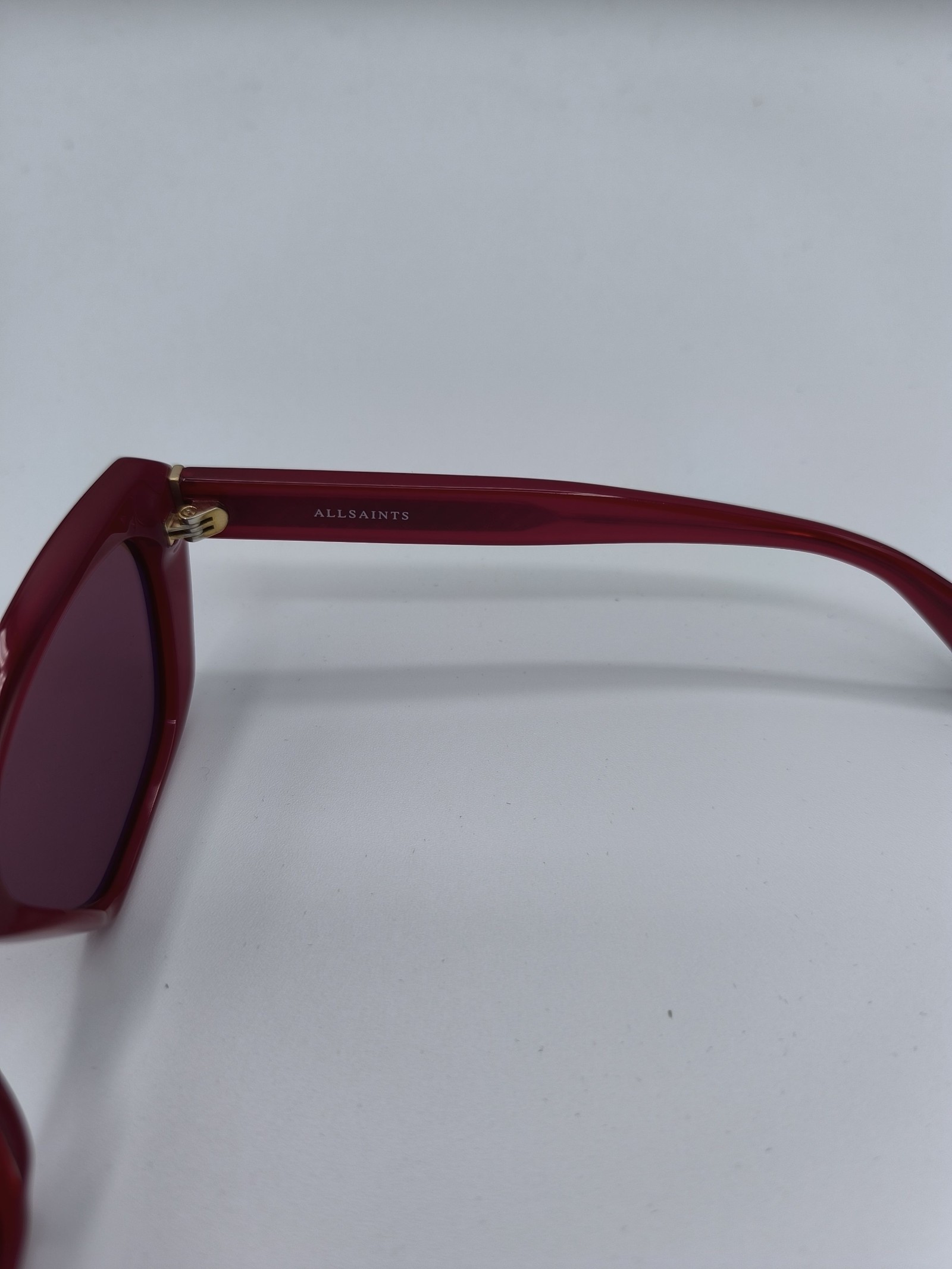 AllSaints Red Cat Eye Sunglasses Unisex Brand new RRP £135 image 7