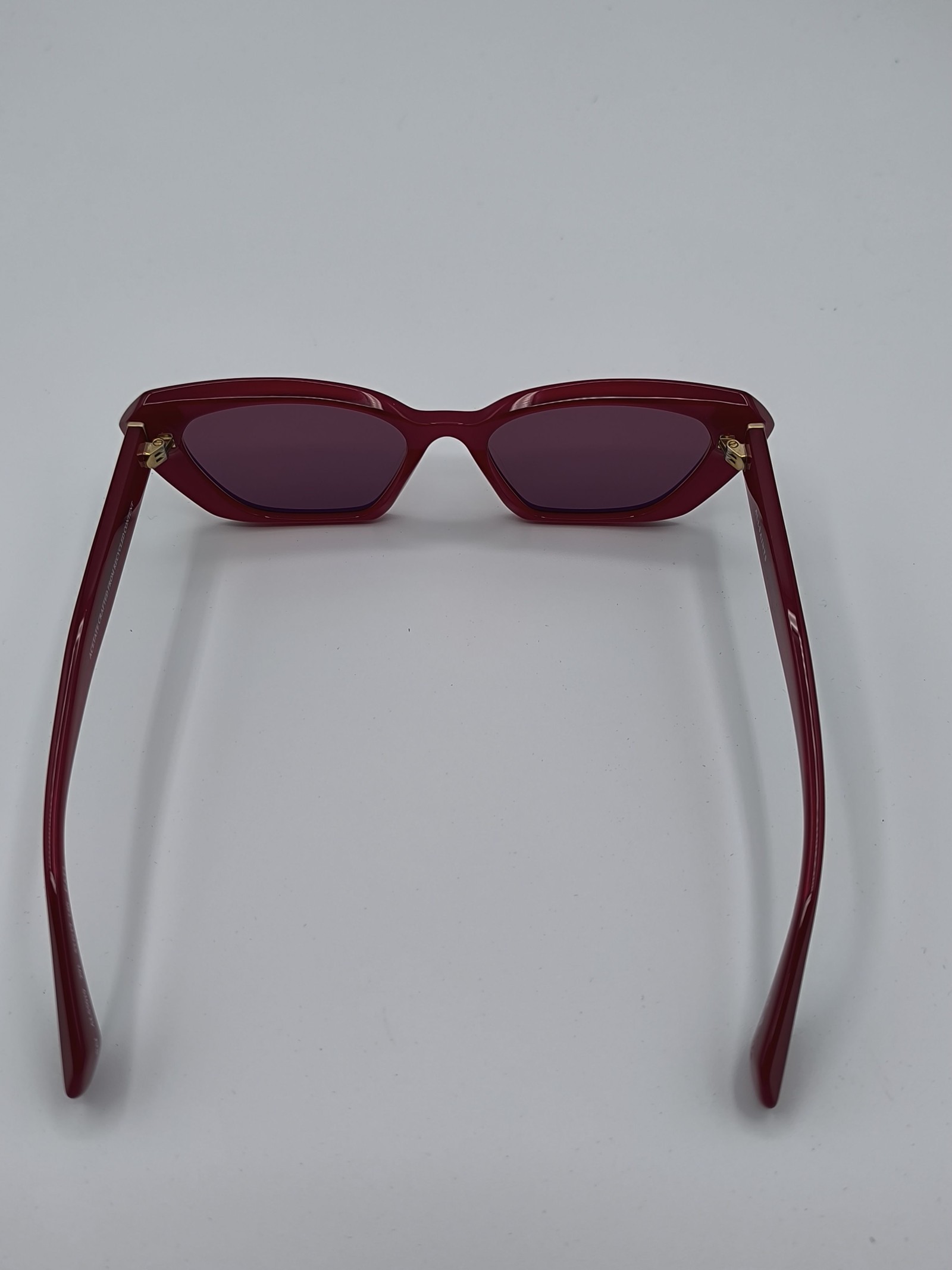 AllSaints Red Cat Eye Sunglasses Unisex Brand new RRP £135 image 9