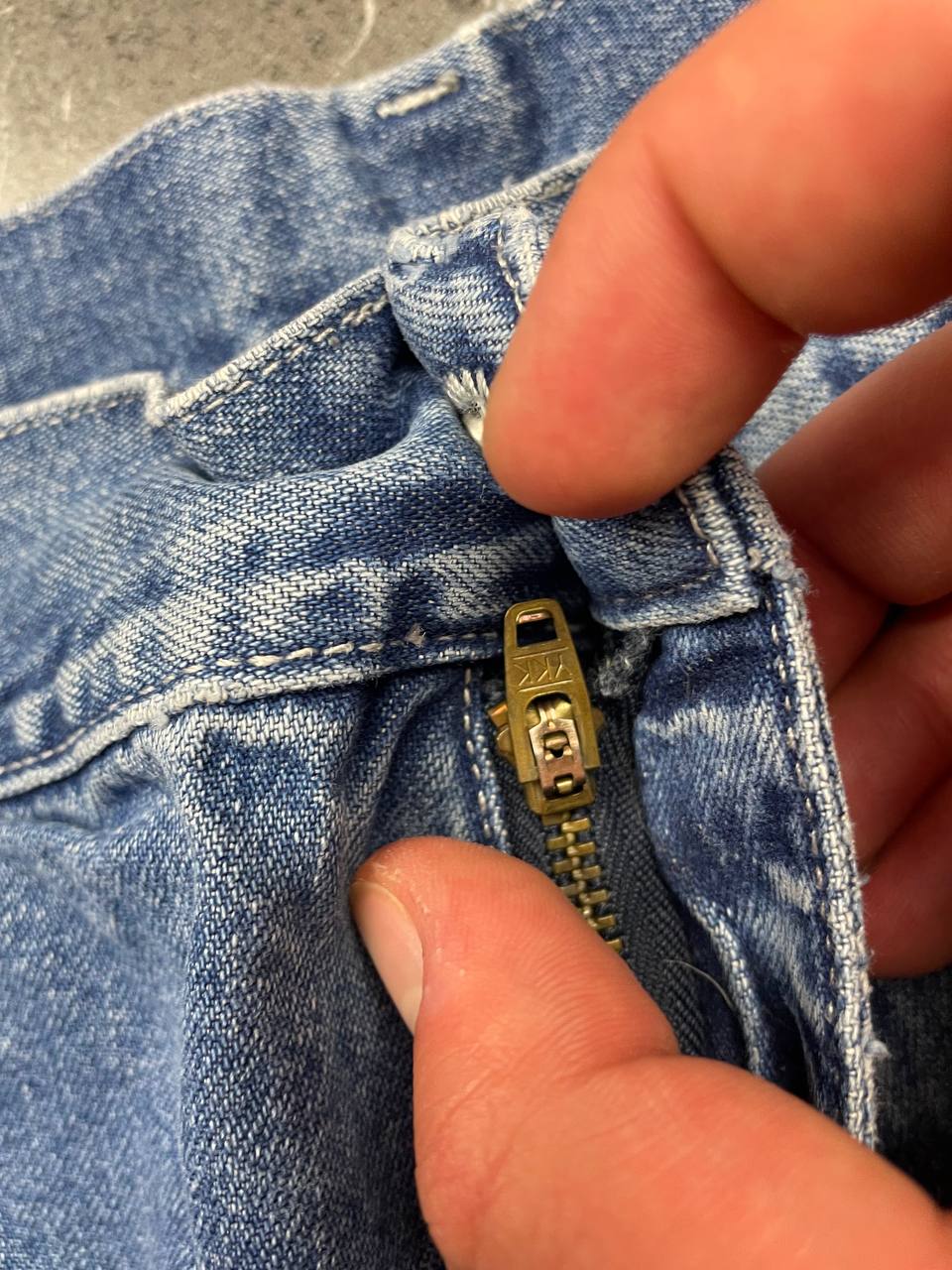 Carhartt Blue Denim Simple Pant 31x32