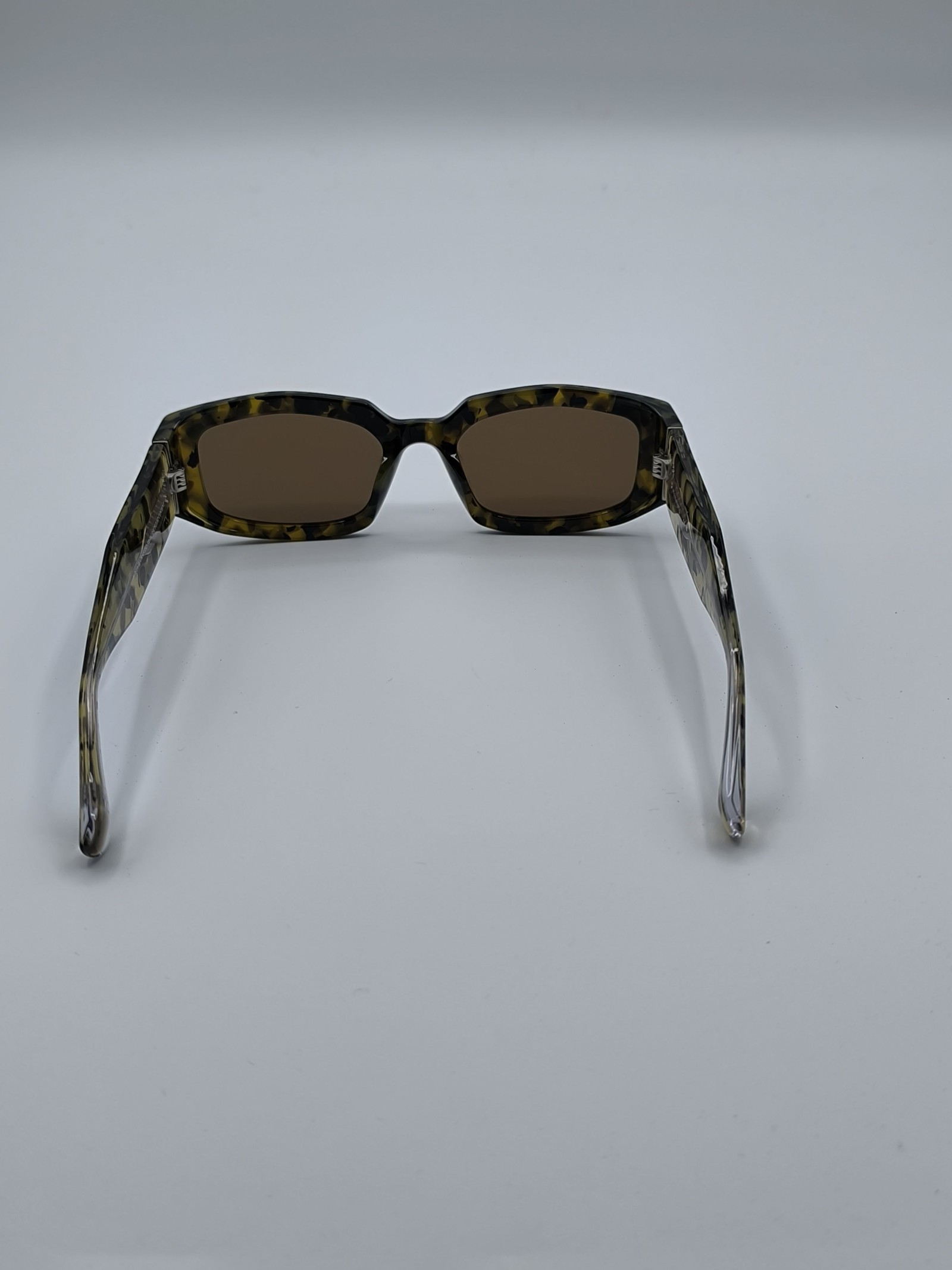 AllSaints Designer sunglasses Tortoise Shell Rectangle Sunglasses £135 RRP image 7
