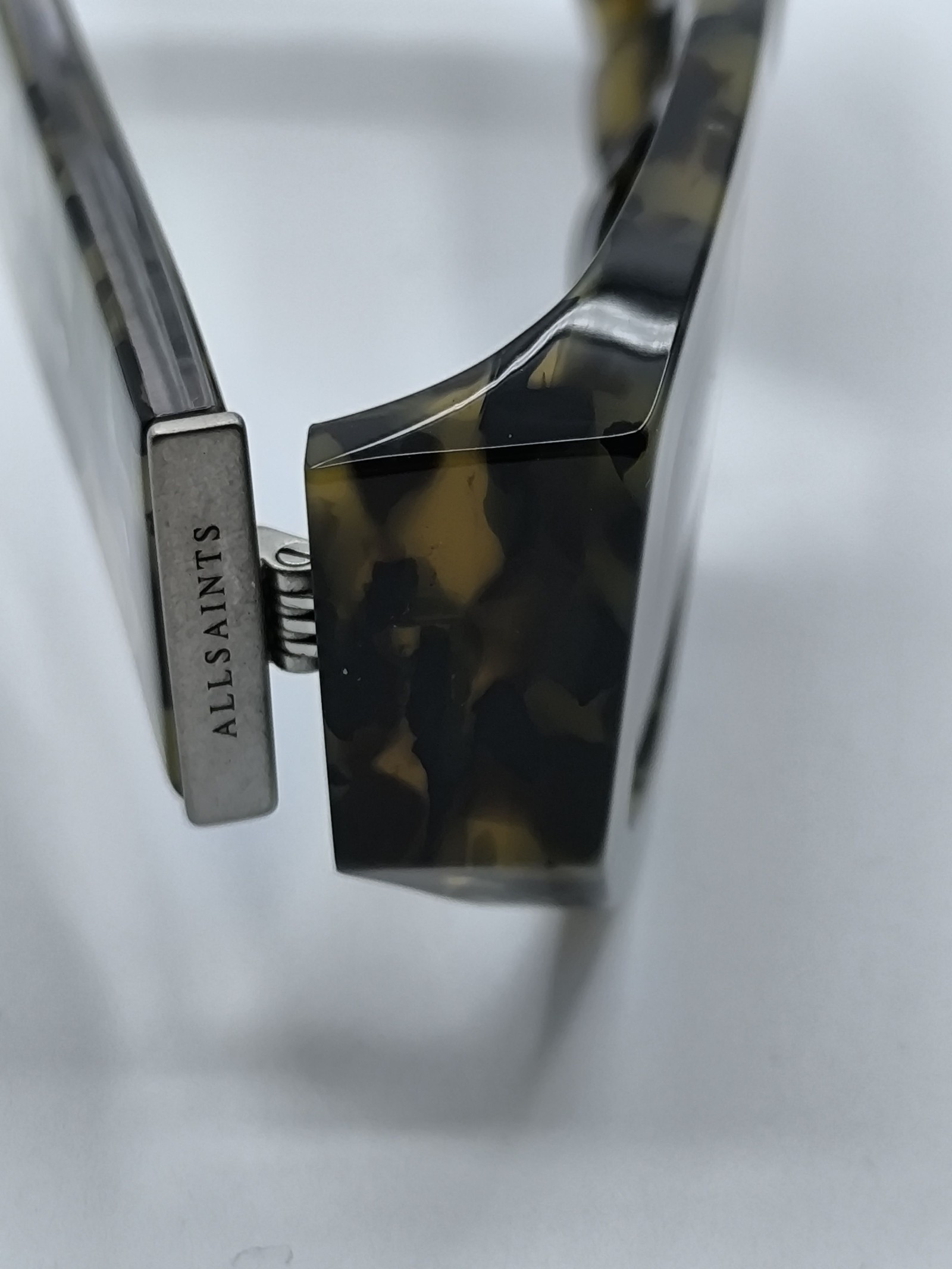 AllSaints Designer sunglasses Tortoise Shell Rectangle Sunglasses £135 RRP image 8