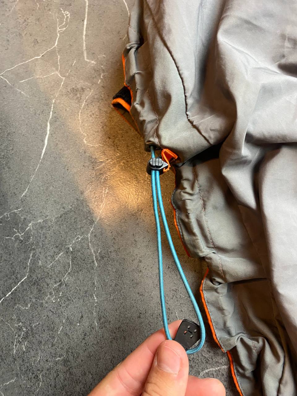 Haglofs Orange Waterproof Outdoor Jacket M Technical Hooded image 9