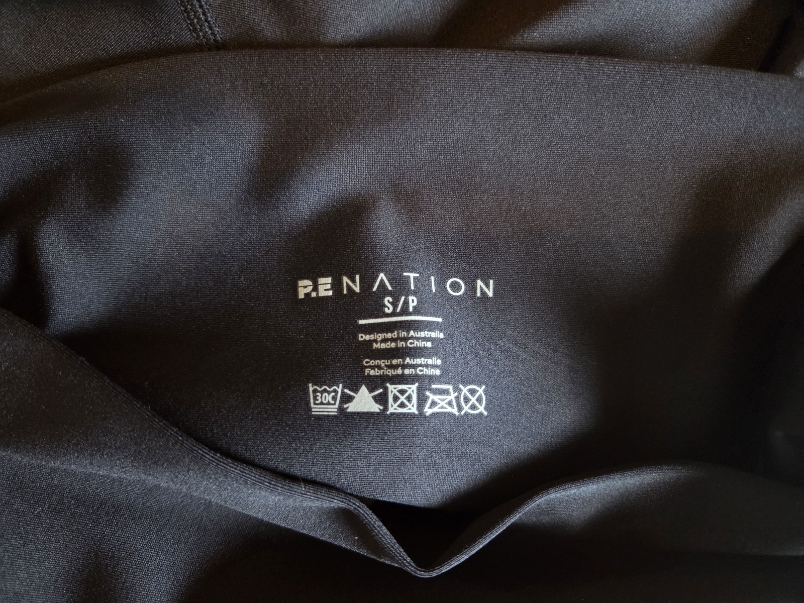 P.E Nation Black Activewear Shorts Small image 4
