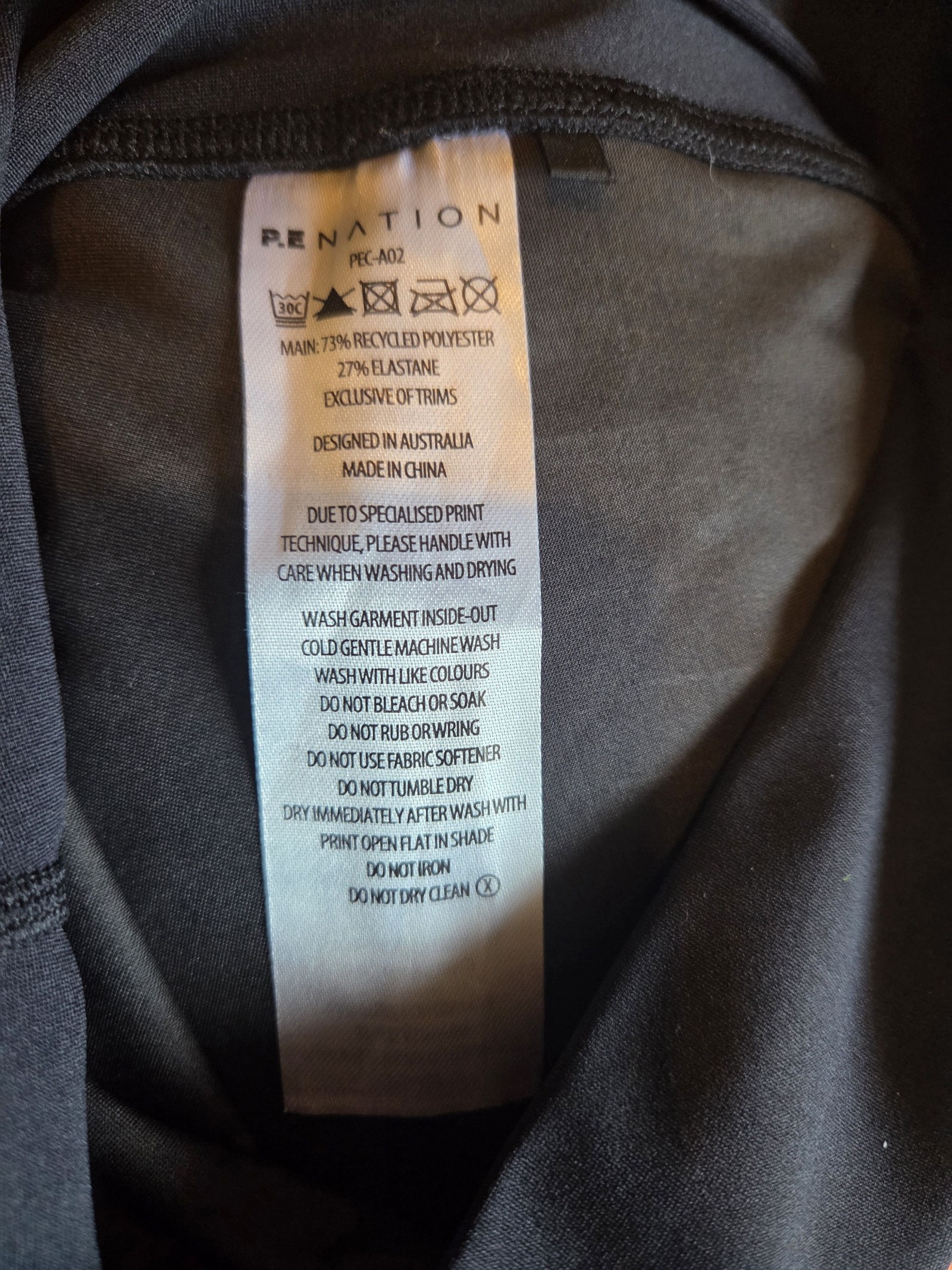 P.E Nation Black Activewear Shorts Small image 5