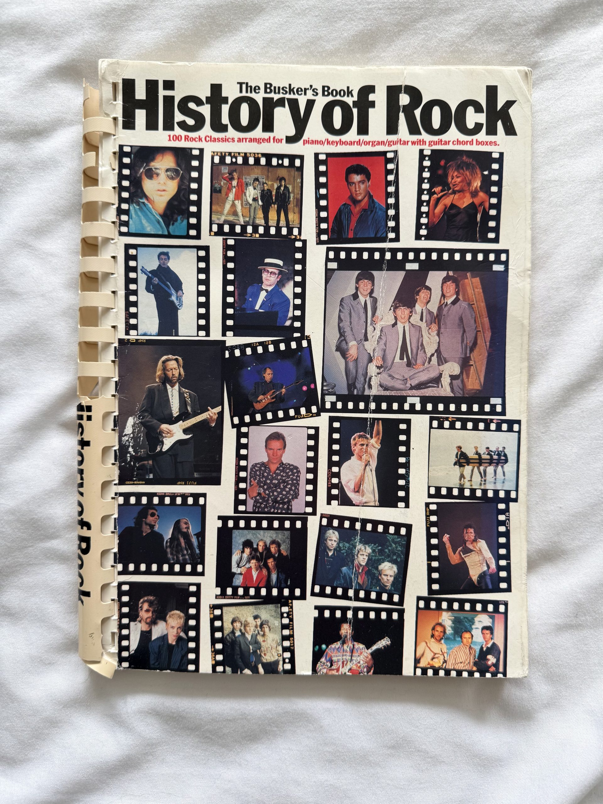 The Busker's Book History of Rock Music Songbook