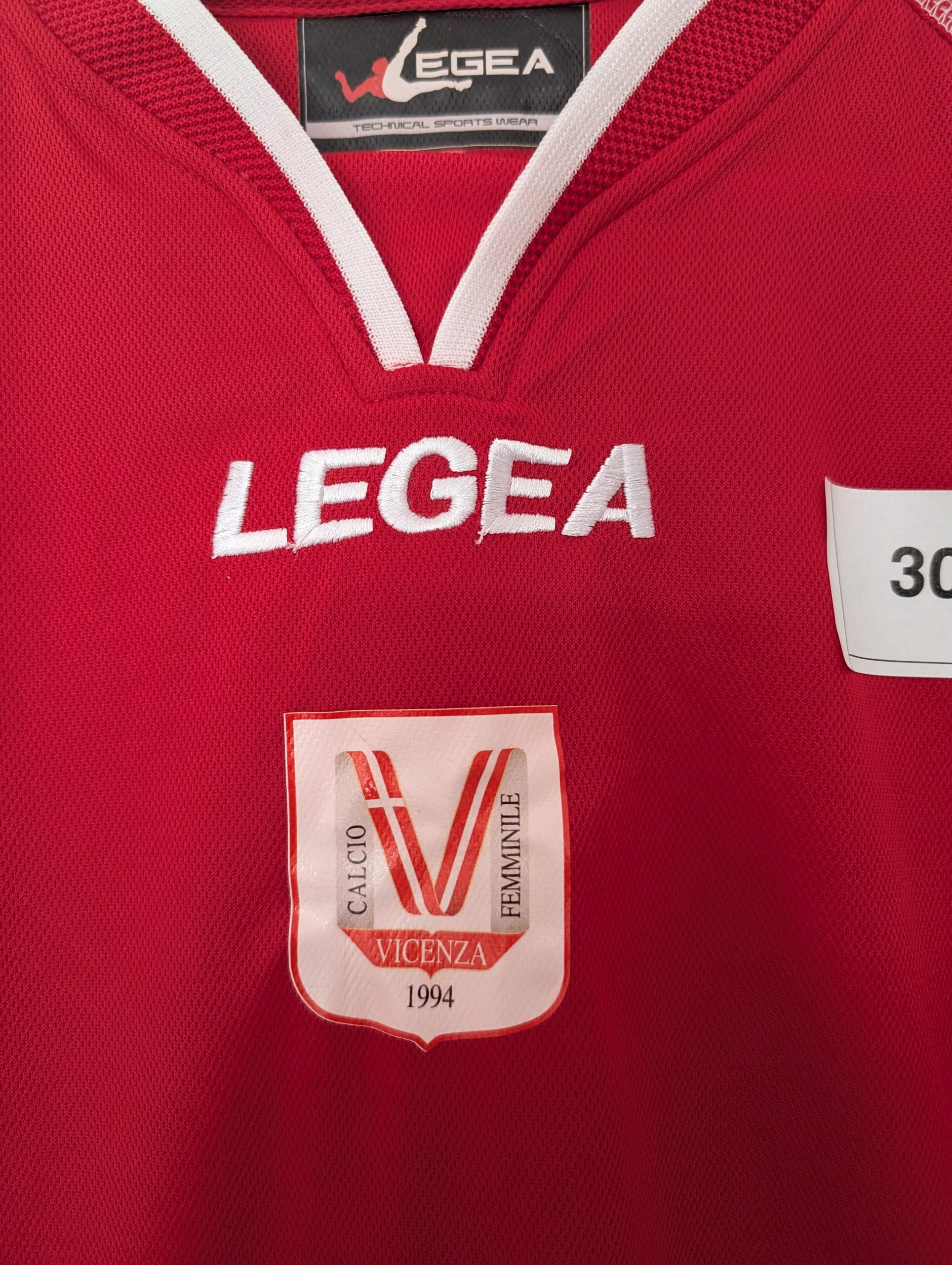 Legea Red Sports Jersey XL Technical Sportswear 3004 image 6