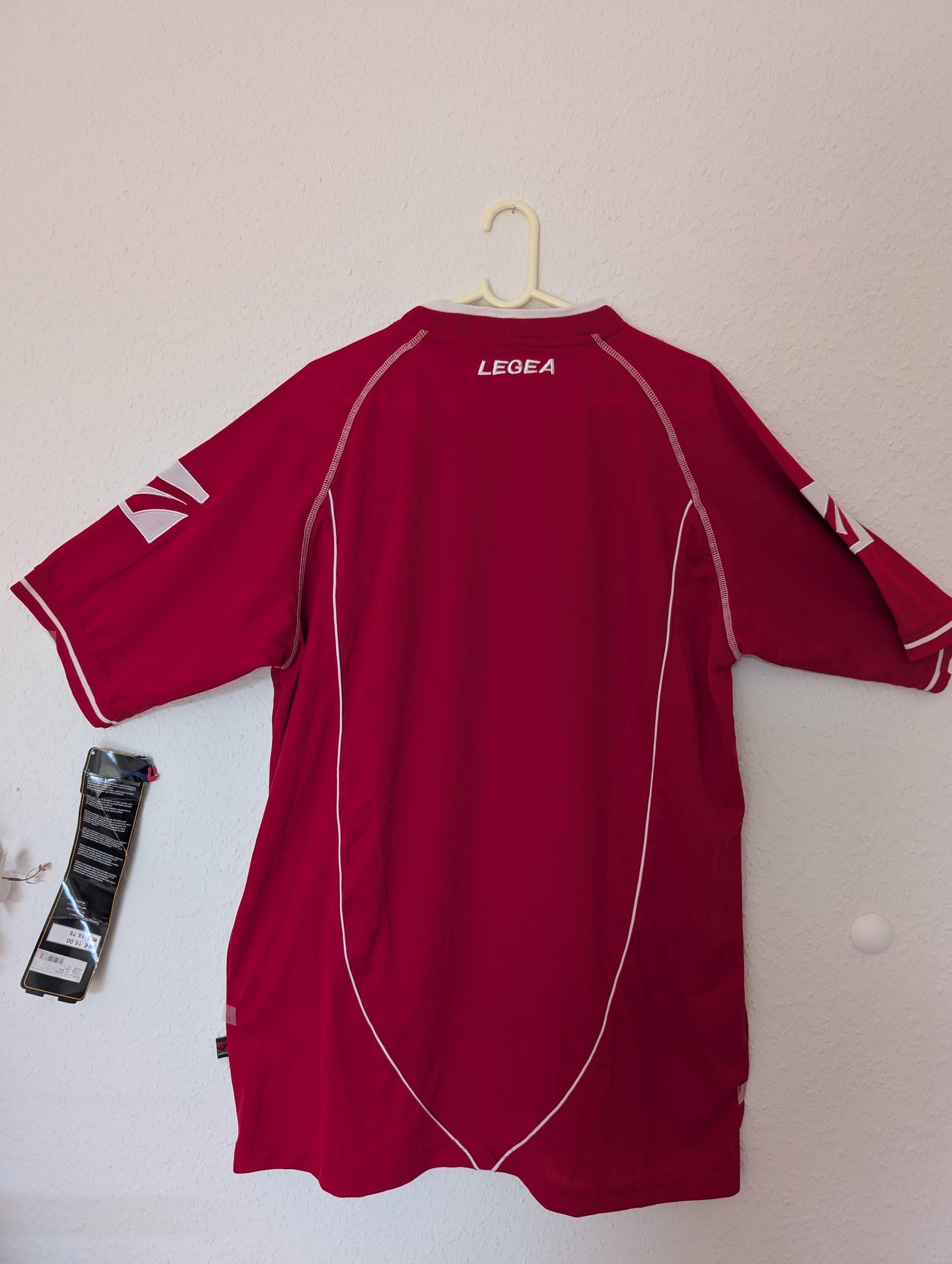 Legea Red Sports Jersey XL Technical Sportswear 3004 image 9