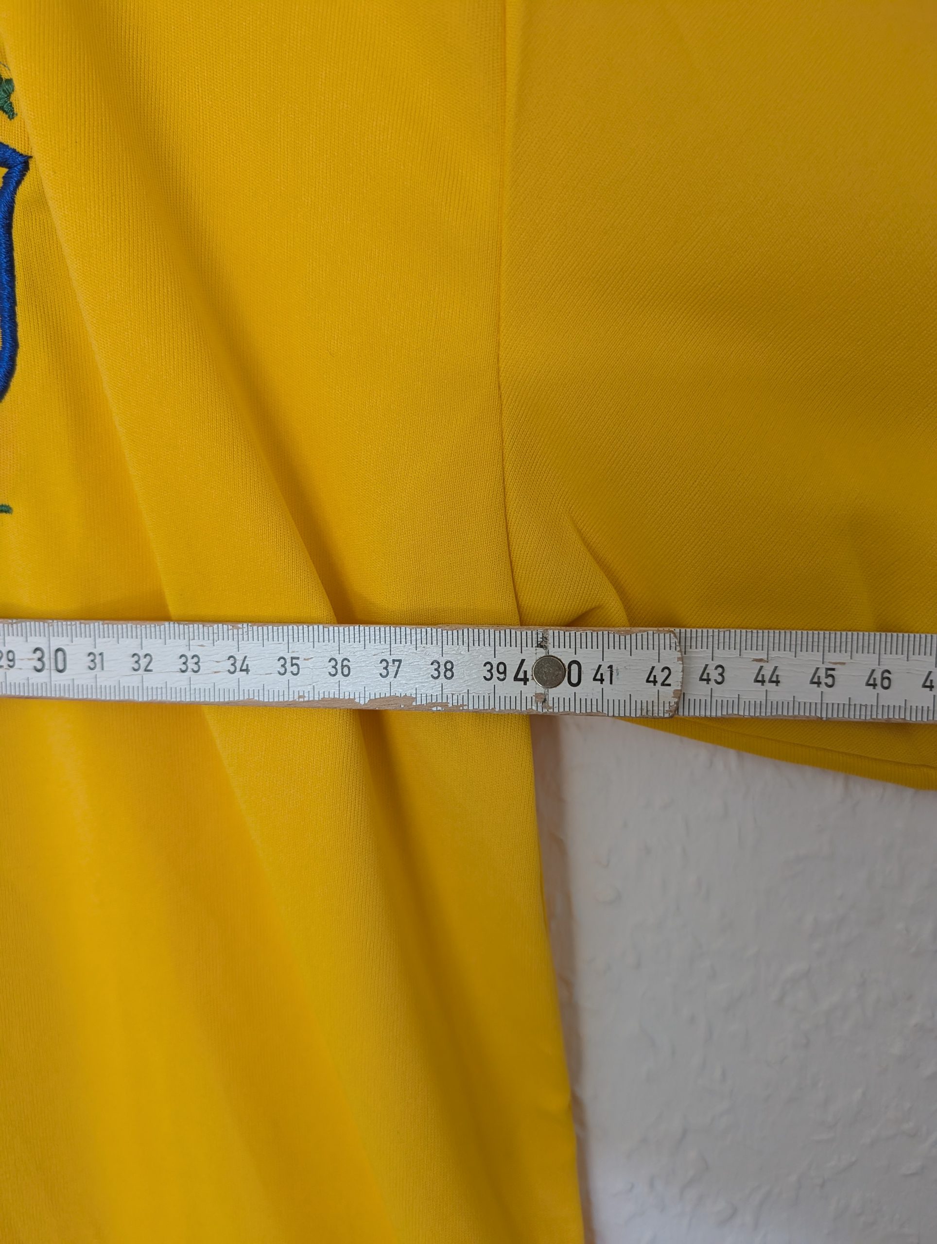 Nike Yellow Brazil Football Jersey Medium 100% Polyester 3005 image 4