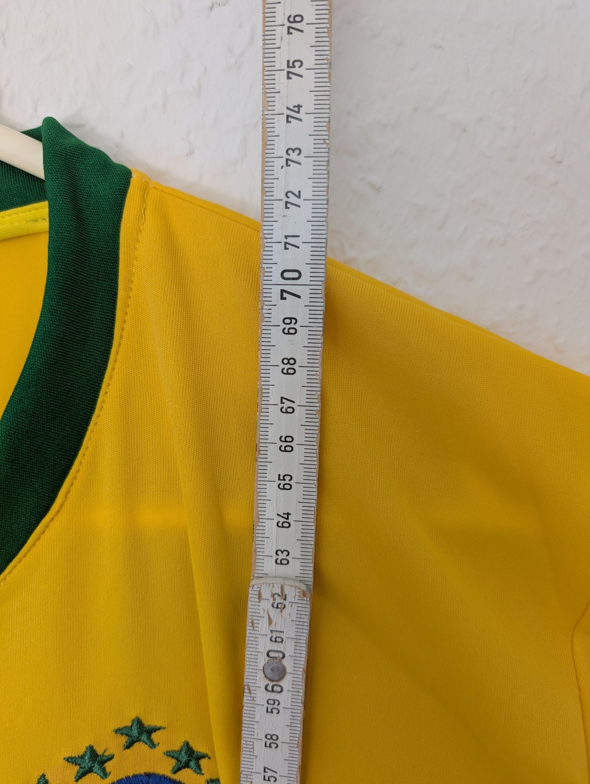 Nike Yellow Brazil Football Jersey Medium 100% Polyester 3005 image 5