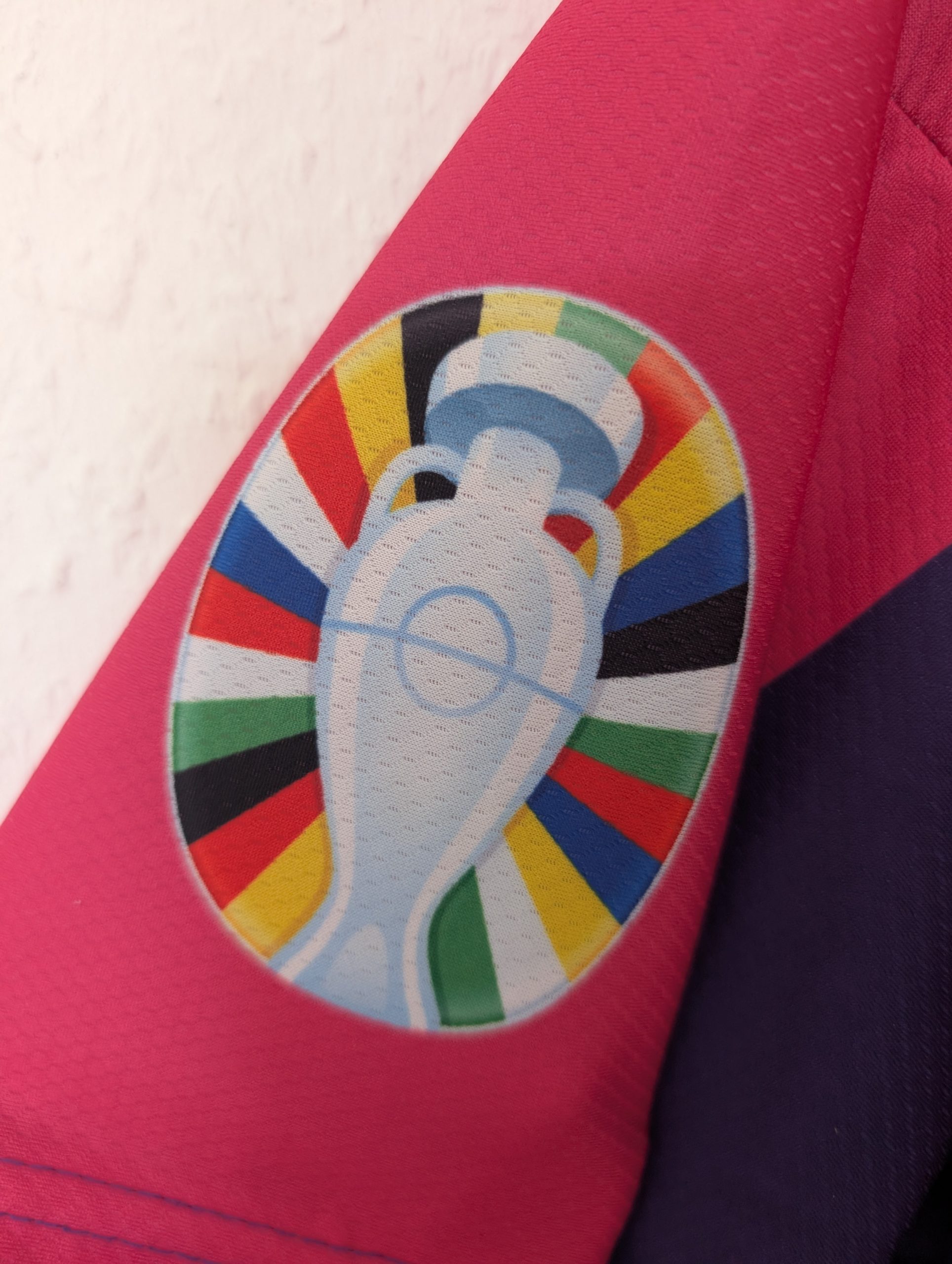 Adidas Pink & Navy Germany Football Jersey 4XL Aeroready 3009 image 8