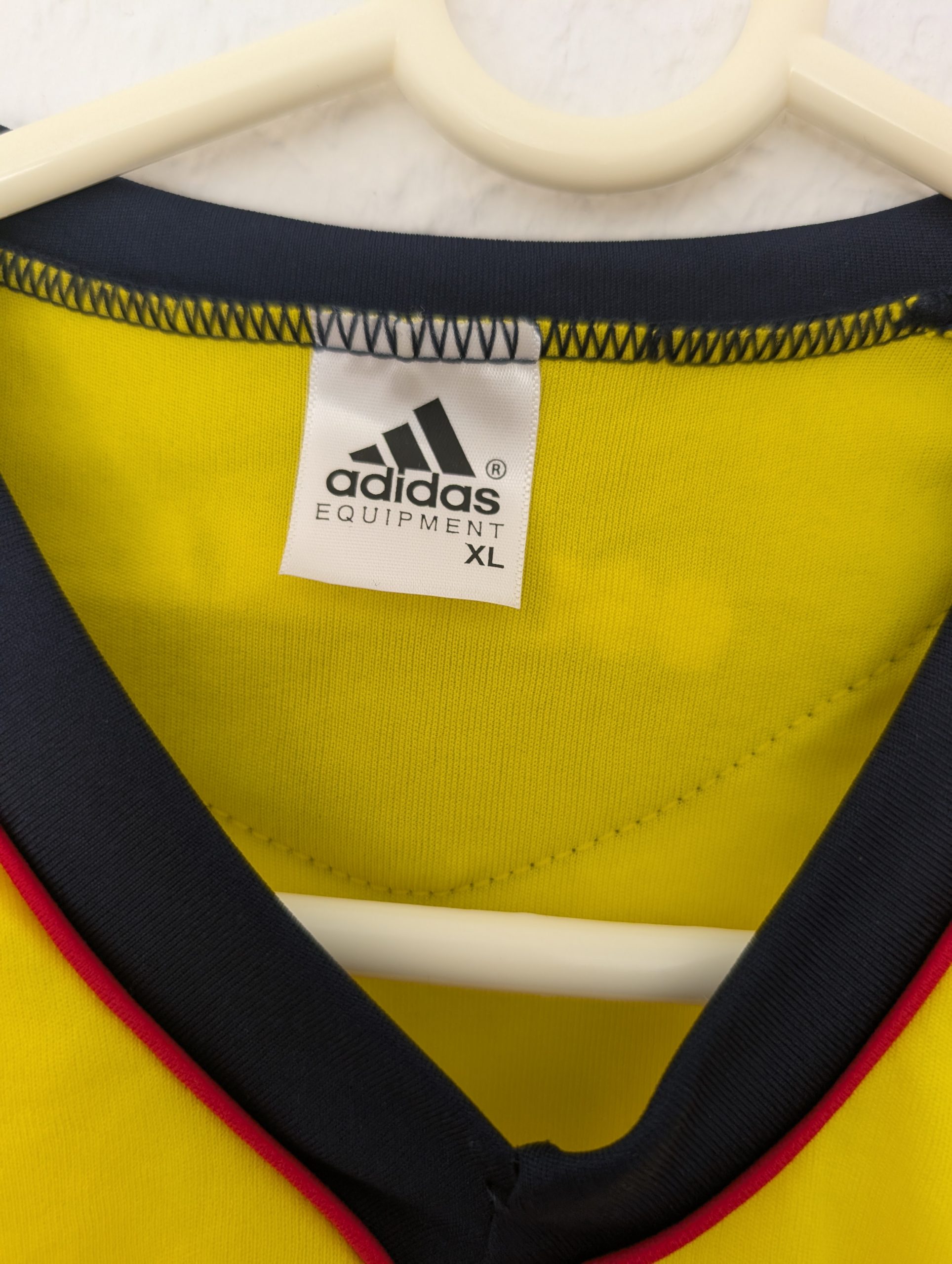 Adidas Yellow Colombian Football Federation Jersey XL 3010 image 3