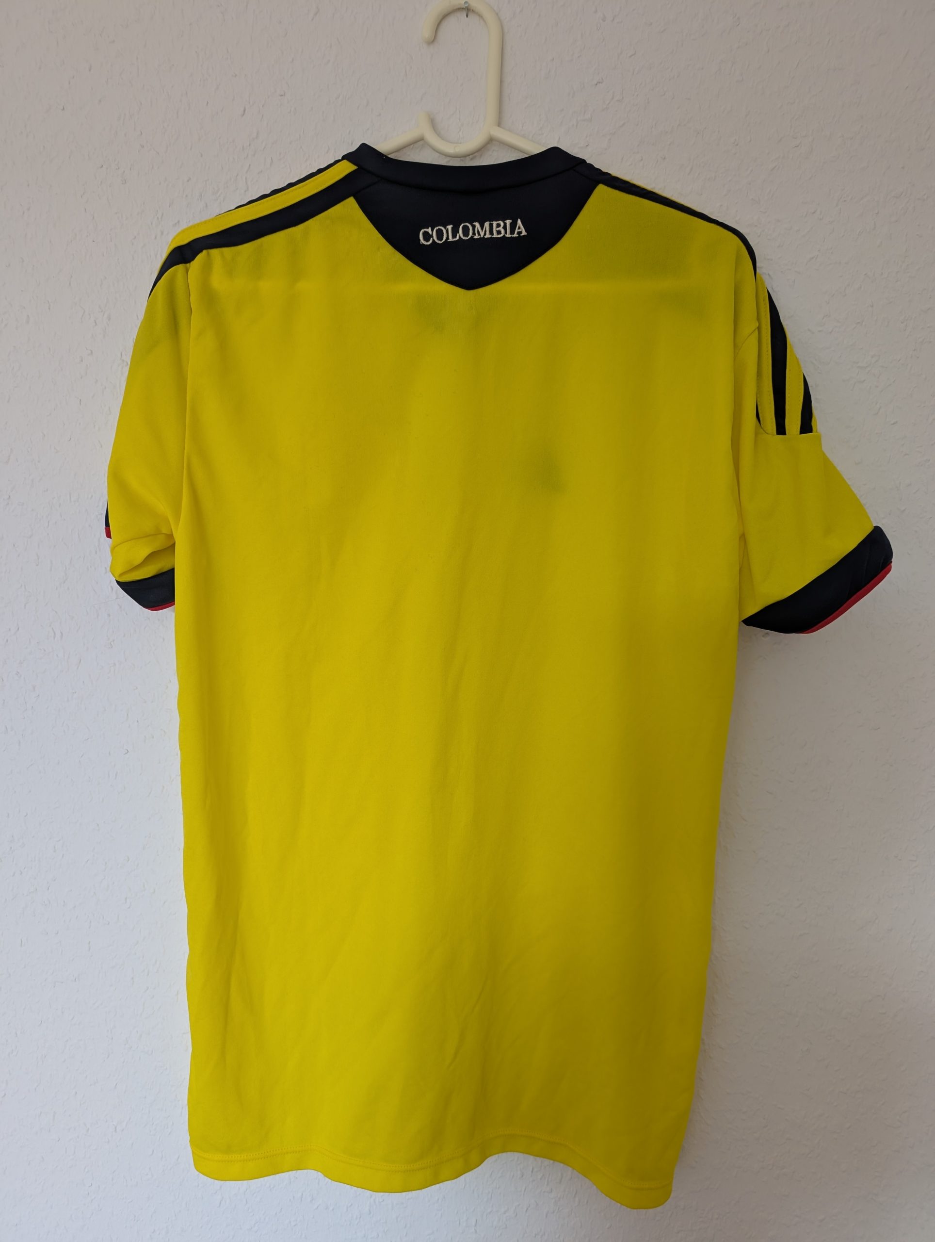 Adidas Yellow Colombian Football Federation Jersey XL 3010 image 7