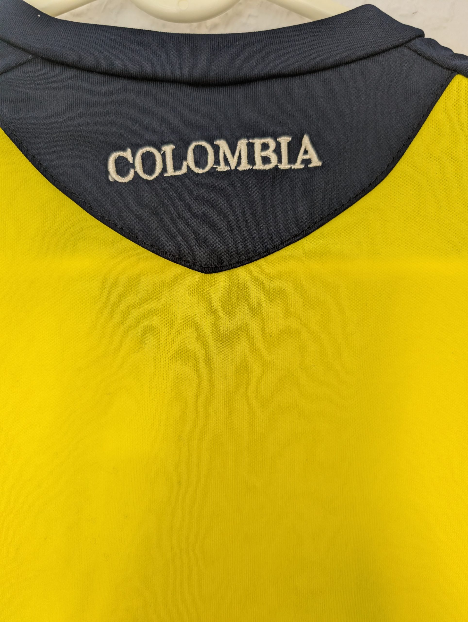 Adidas Yellow Colombian Football Federation Jersey XL 3010 image 8
