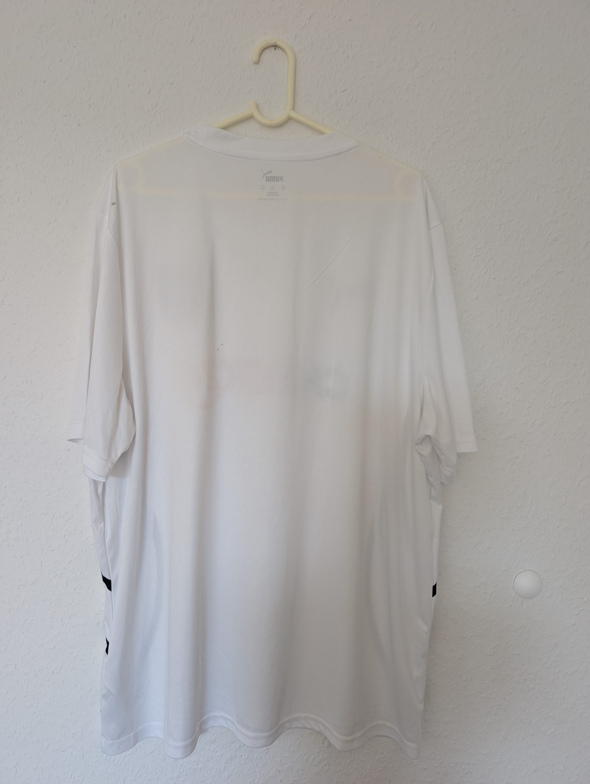 Puma White Germany Check24 XXL Football Jersey 3013 image 7