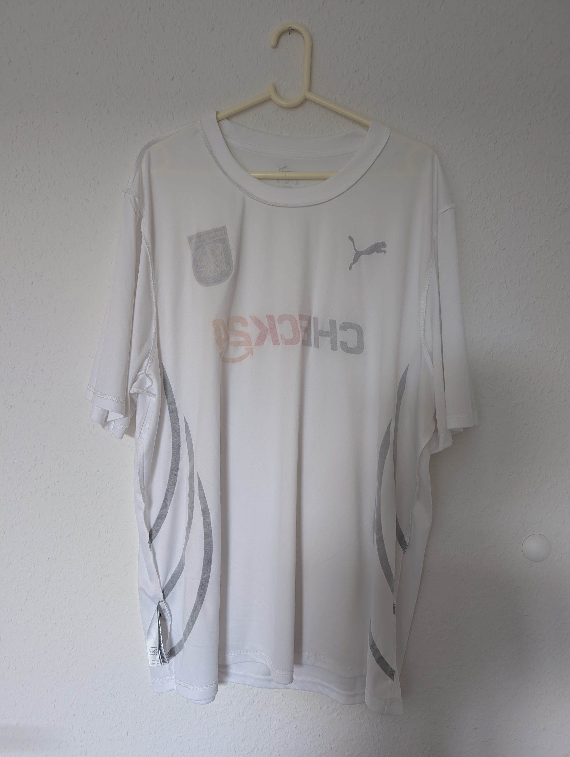 Puma White Germany Check24 XXL Football Jersey 3013 image 8