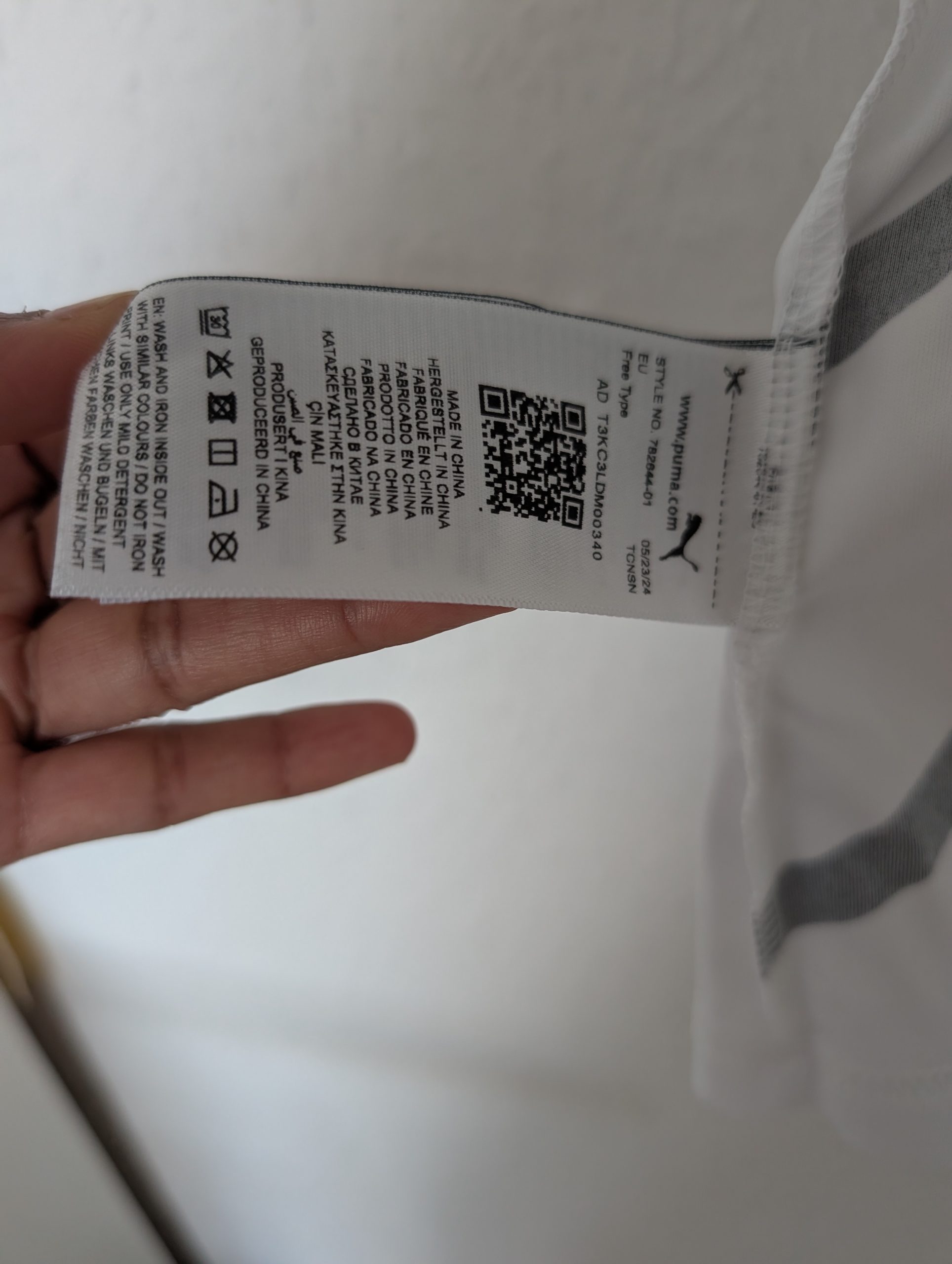 Puma White Germany Check24 XXL Football Jersey 3013 image 9