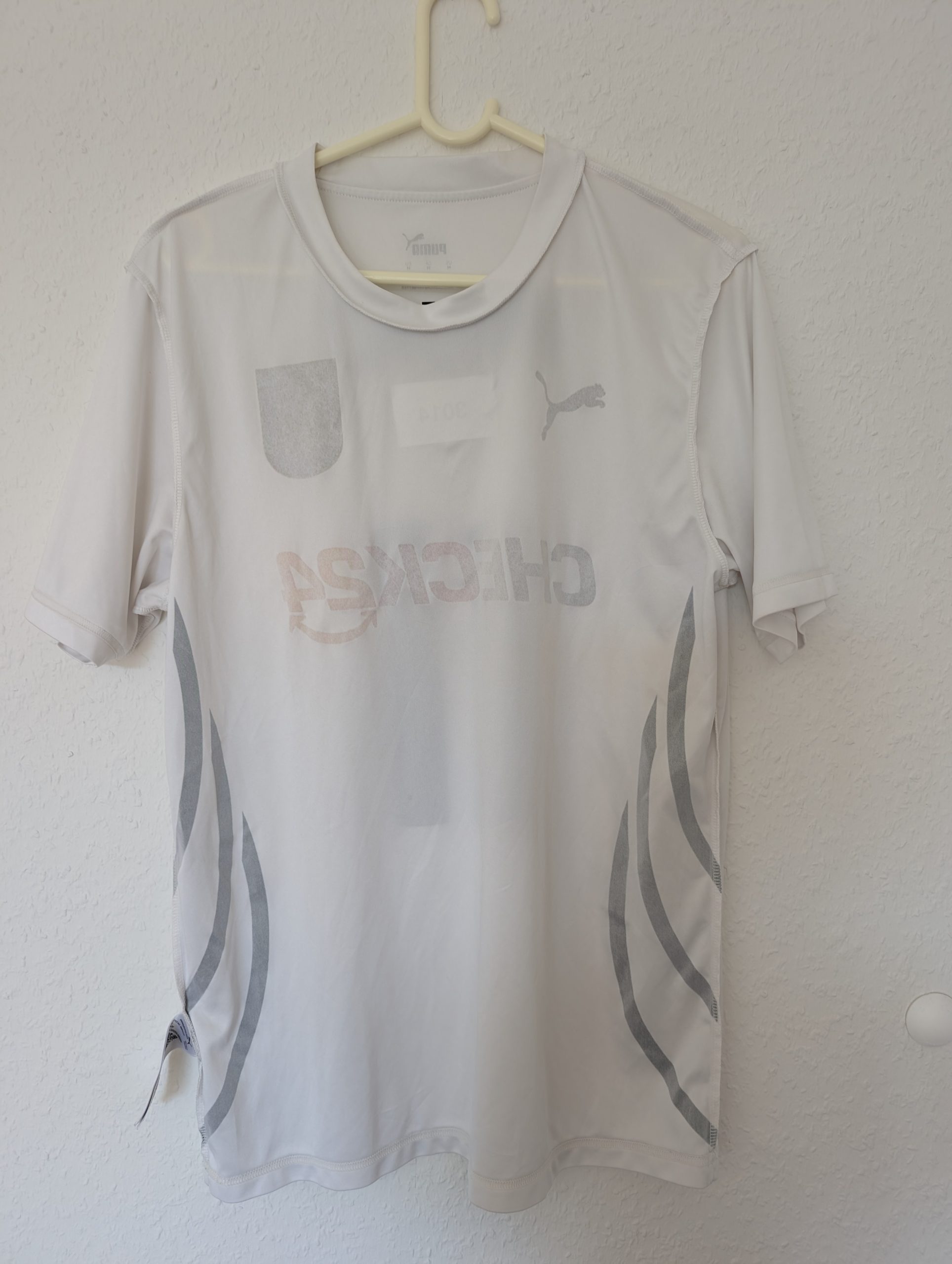 Puma White Deutschland Football Shirt M Calvin 11 3014 image 6