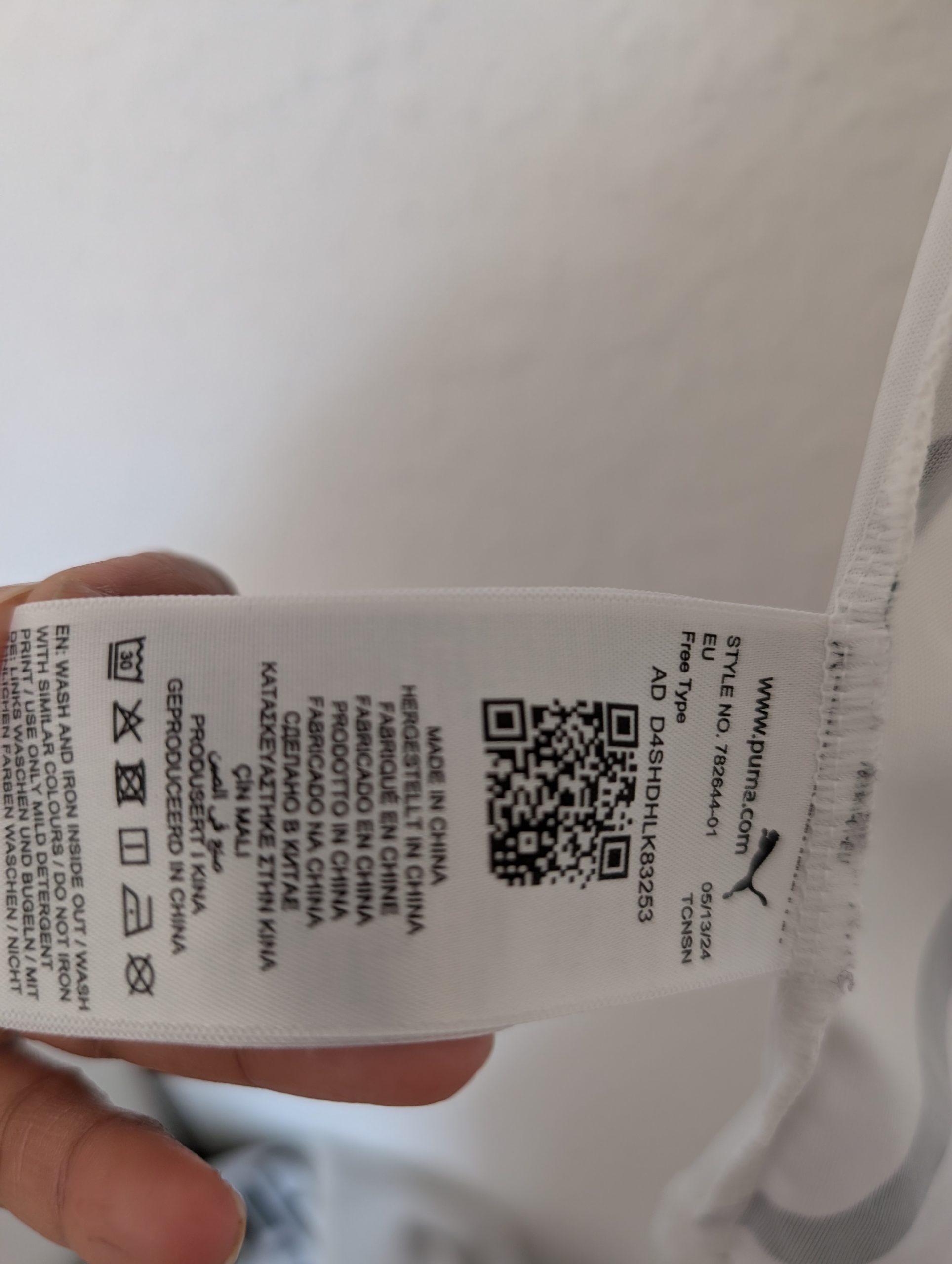 Puma White Deutschland Football Shirt M Calvin 11 3014 image 7