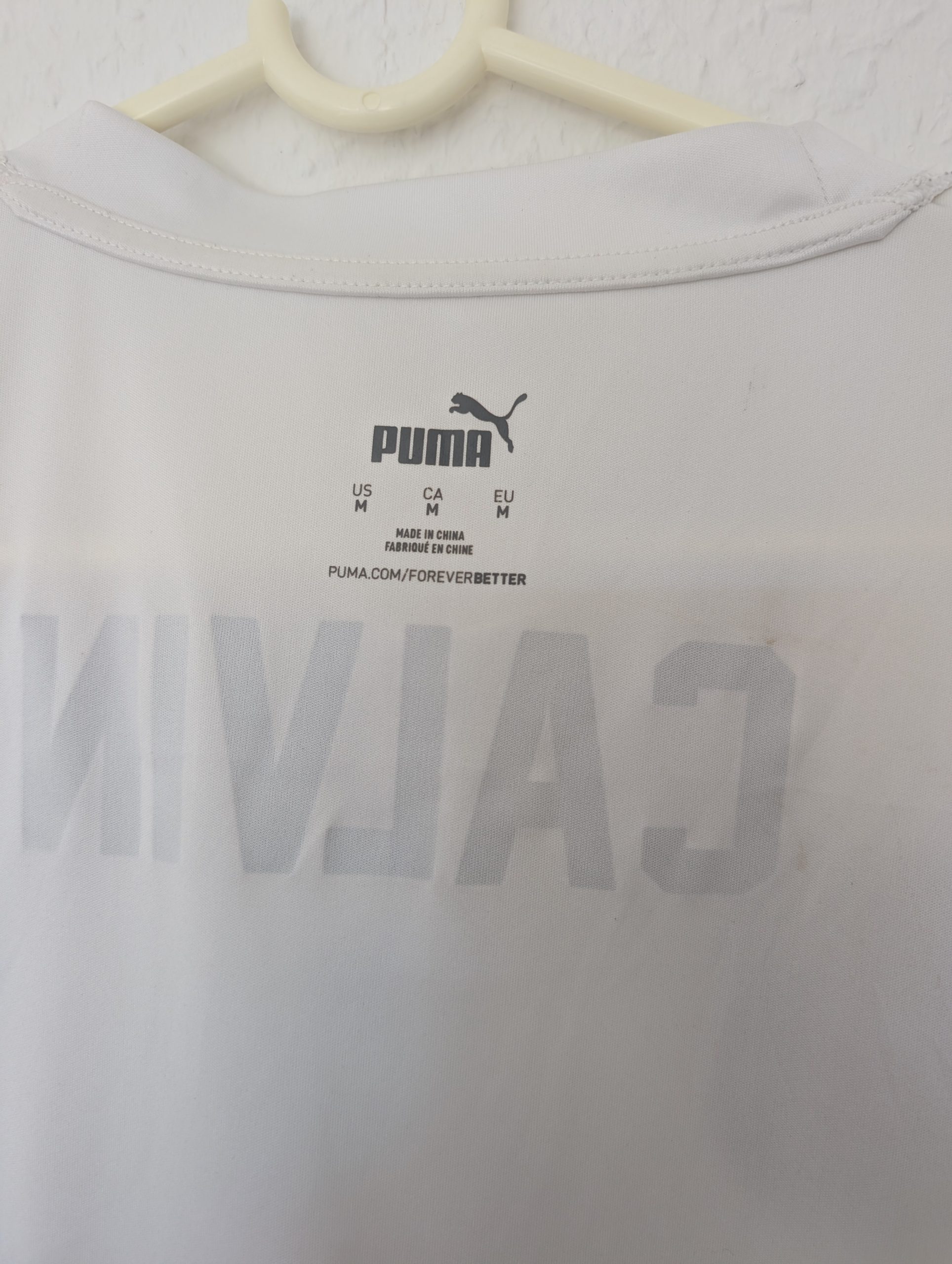Puma White Deutschland Football Shirt M Calvin 11 3014 image 9