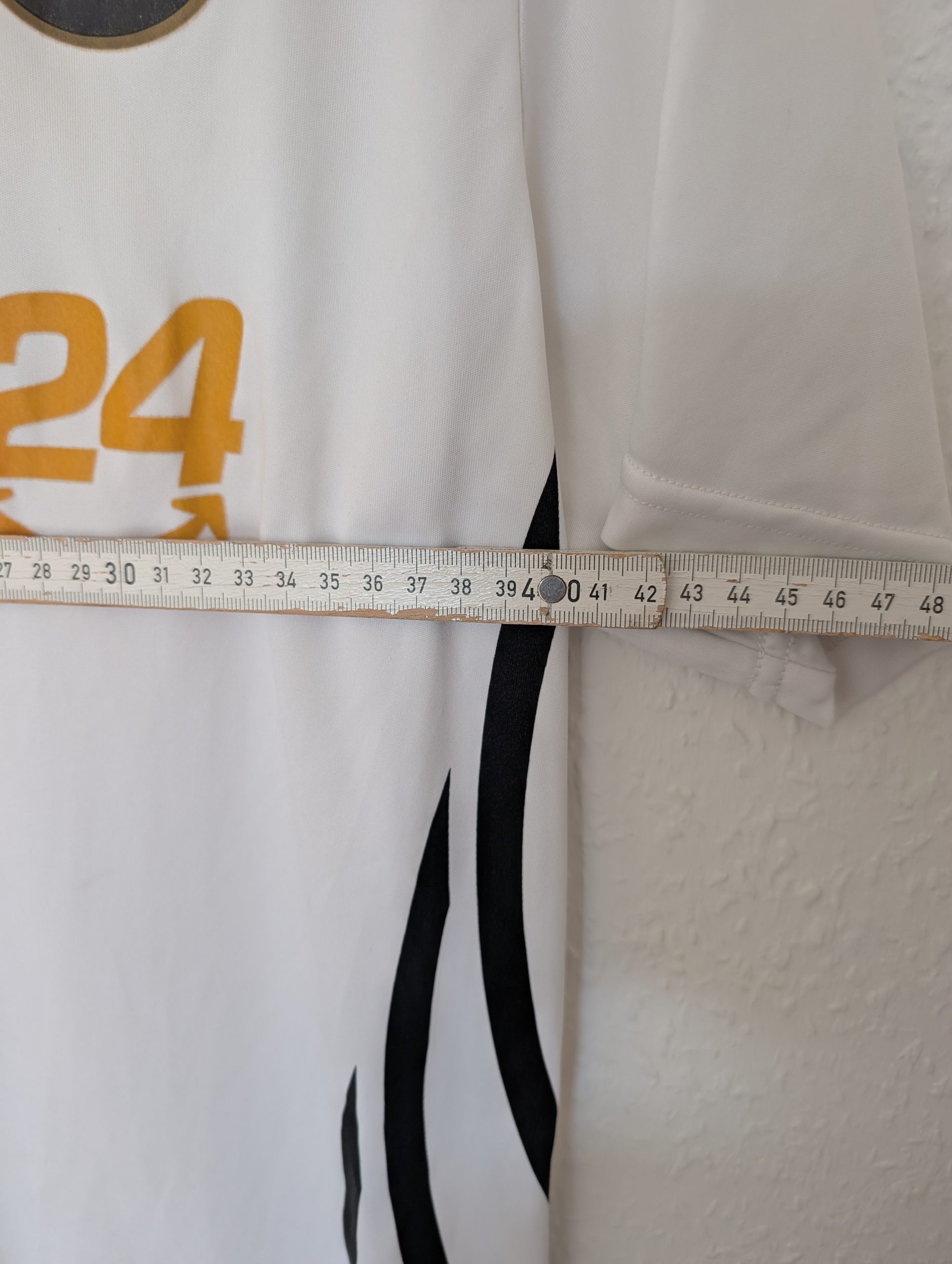 Puma White Deutschland Football Shirt M Calvin 11 3014 image 10