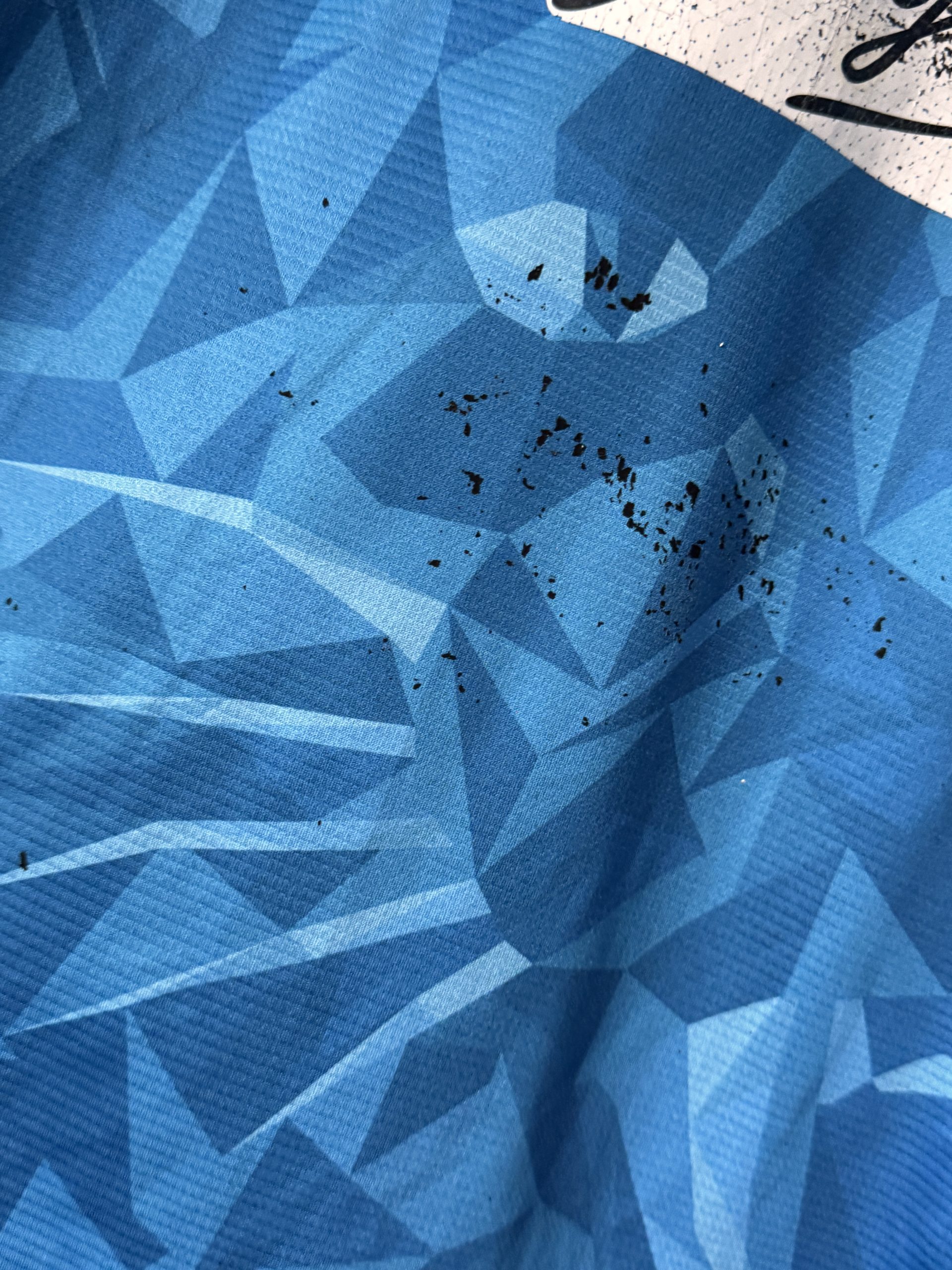 Kappa Blue Napoli Football Jersey M Logo Print 3026 image 10