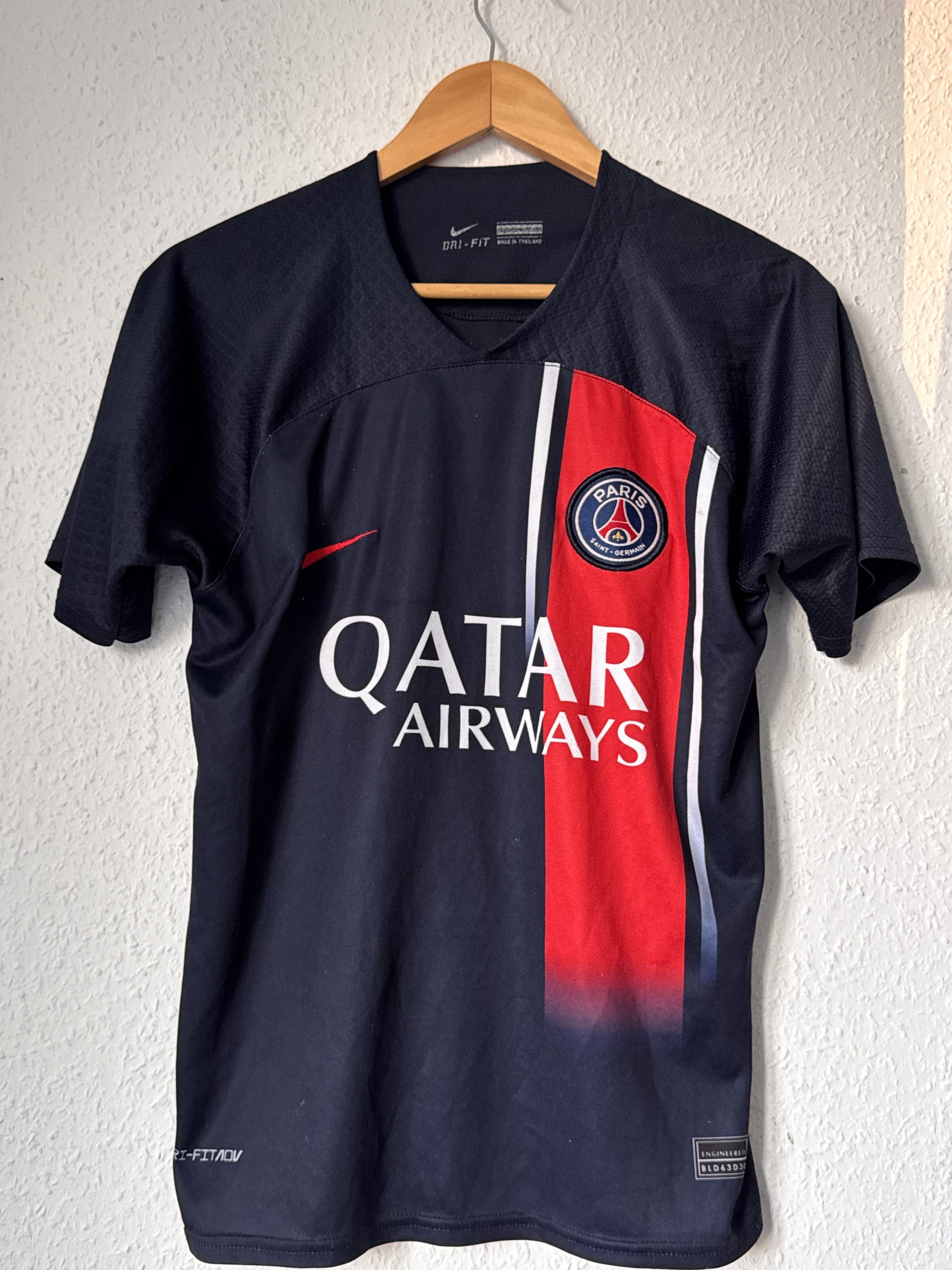 Nike Navy & Red Paris Saint-Germain Football Jersey Large 3028 image 3