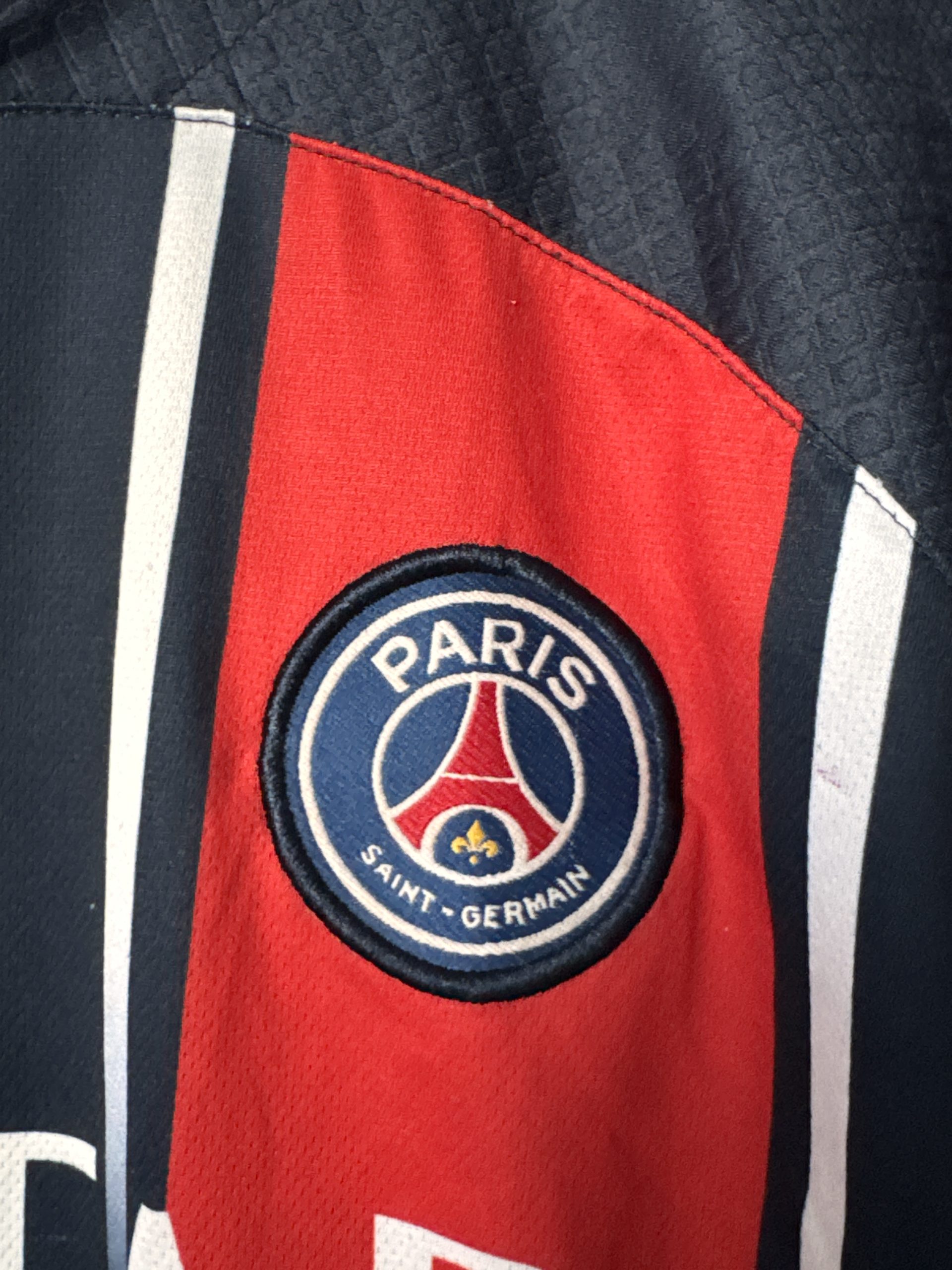 Nike Navy & Red Paris Saint-Germain Football Jersey Large 3028 image 6