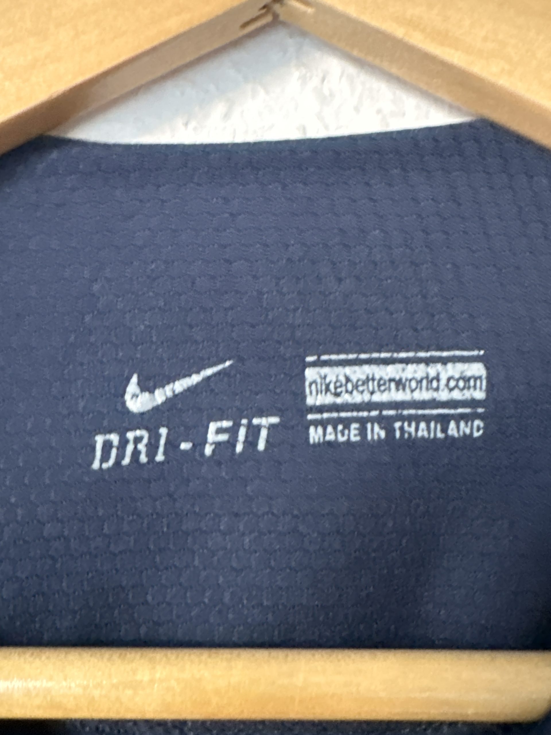 Nike Navy & Red Paris Saint-Germain Football Jersey Large 3028 image 9