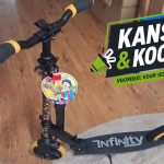 NIEUW Infinity Kinderstep Step Opvouwbaar Luipaard Panterprint