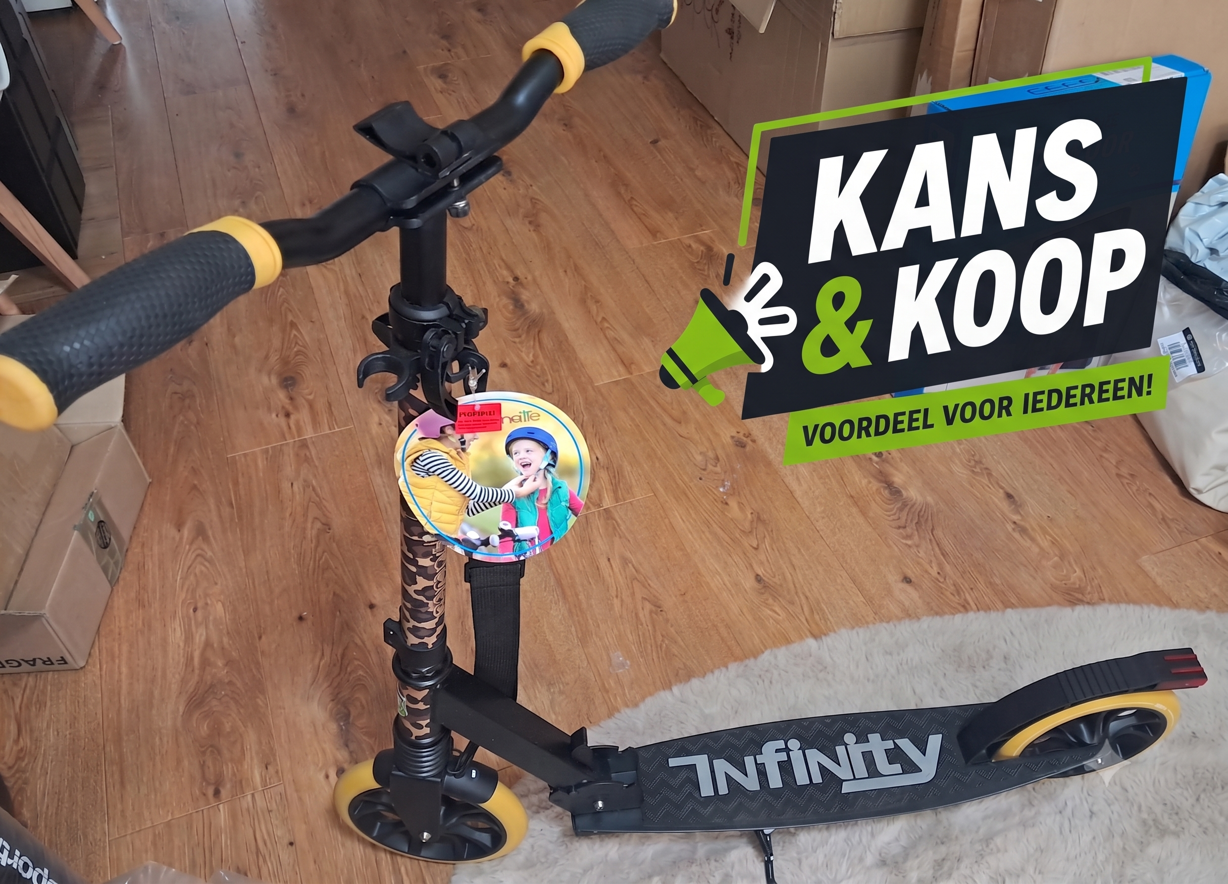 NIEUW Infinity Kinderstep Step Opvouwbaar Luipaard Panterprint