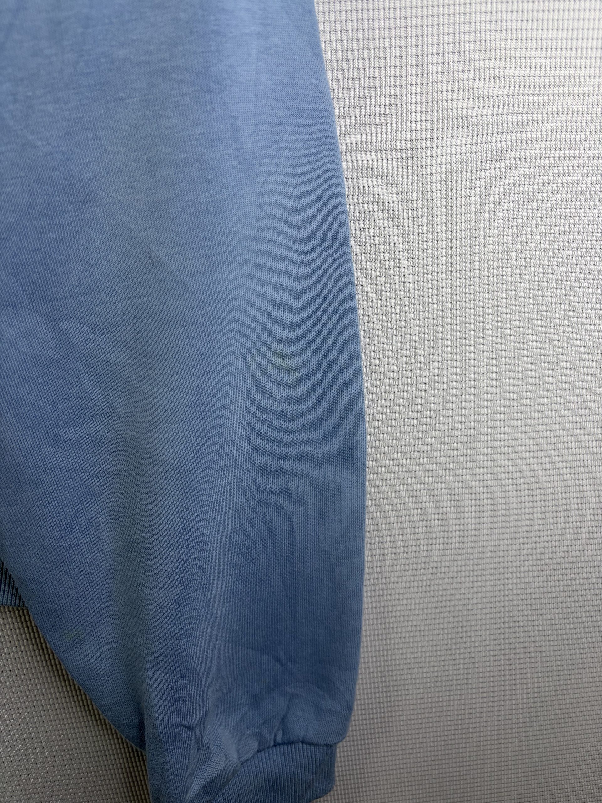 Disney Blue Mickey Mouse Sweatshirt Small Light Stains image 3