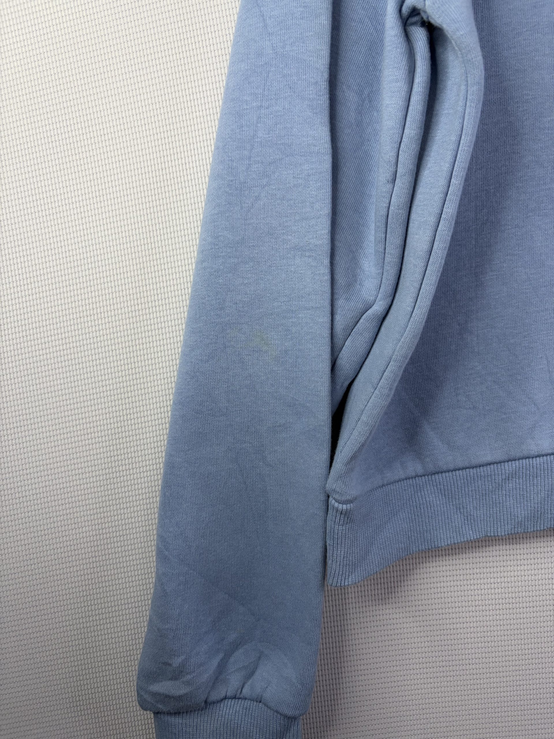 Disney Blue Mickey Mouse Sweatshirt Small Light Stains image 8