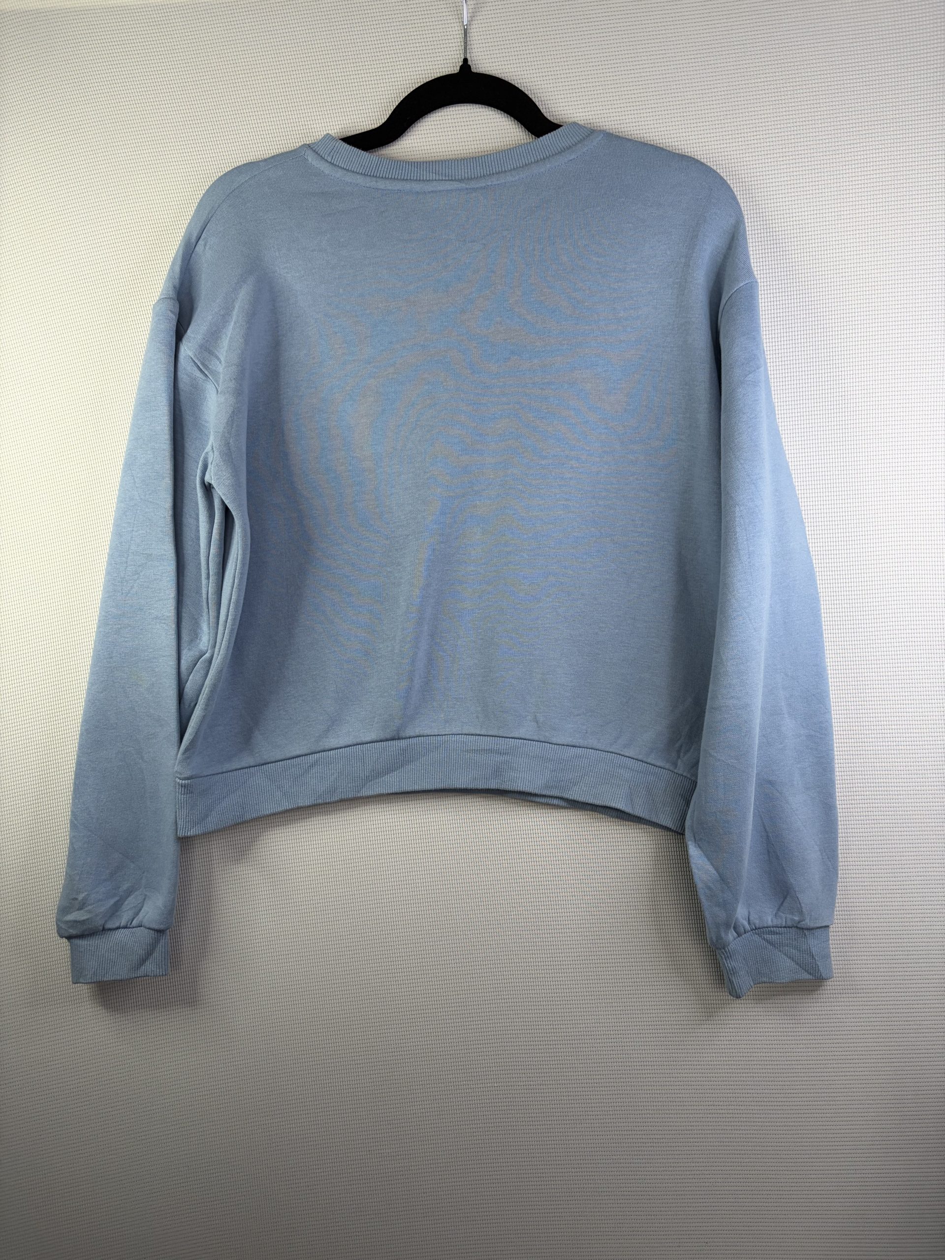 Disney Blue Mickey Mouse Sweatshirt Small Light Stains image 9