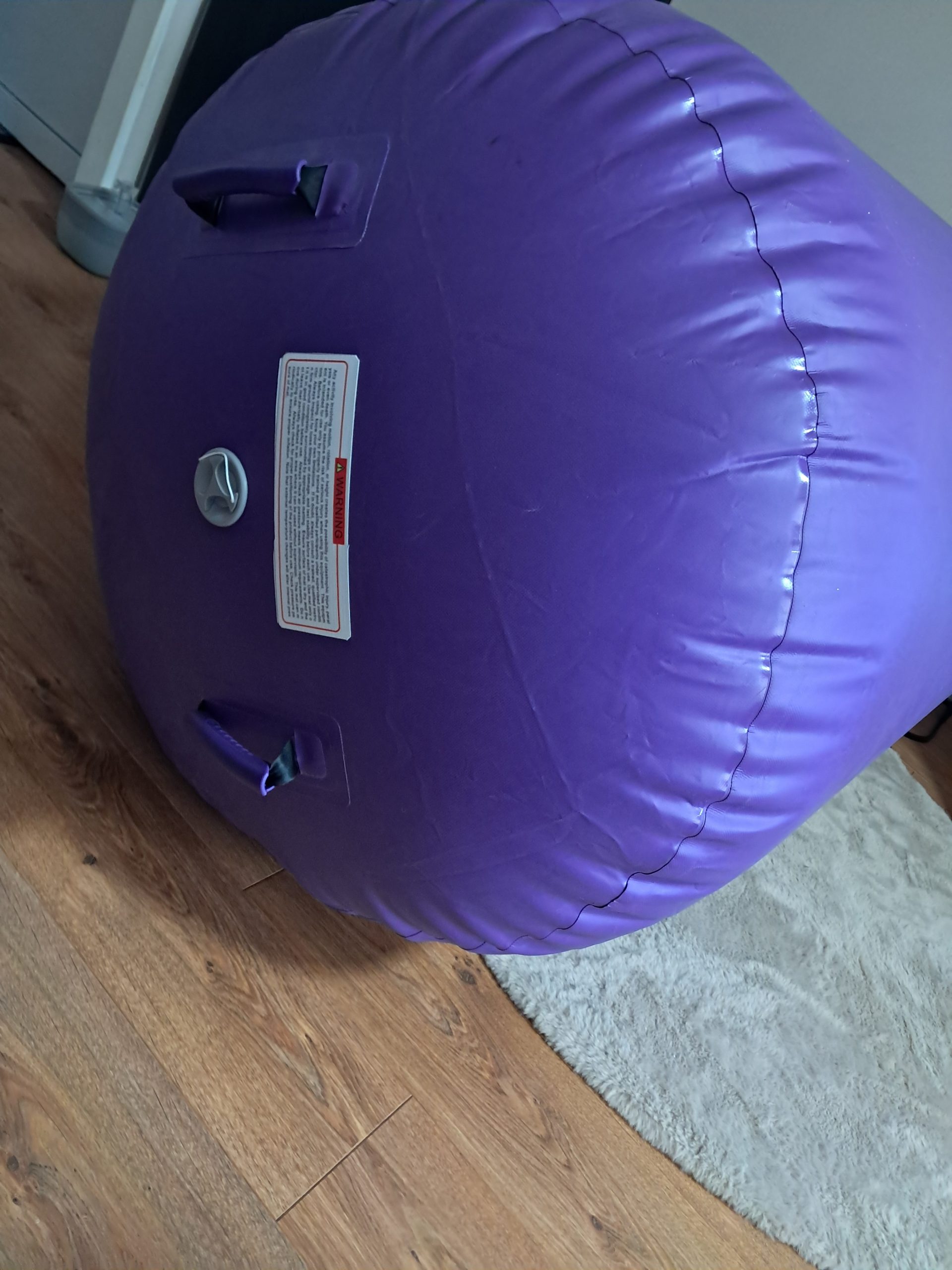 Nieuwe Opblaasbare Air Barrel Airrol 120x90 cm met Elektrische Pomp ZAFIED image 2